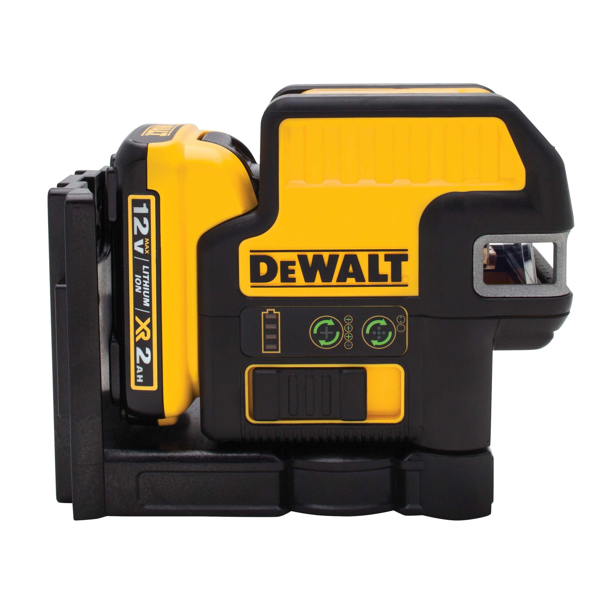 dewalt-dw0822lr-12v-max-red-2-spot-cross-line-laser-level image 1