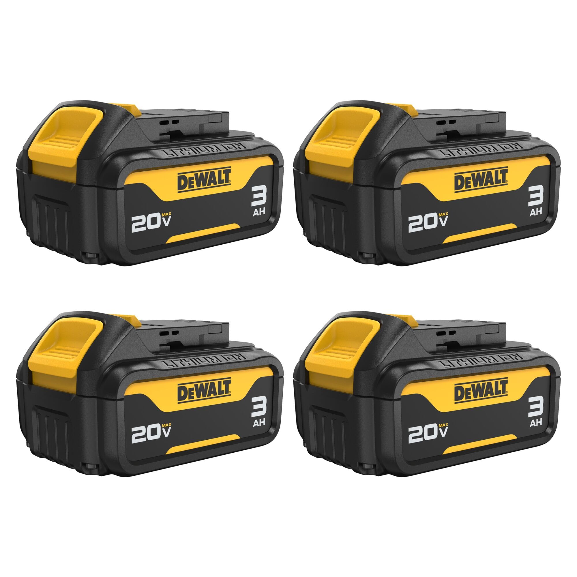 dewalt-dcb200-4-20v-max-3-0-ah-battery-4-pack image 1
