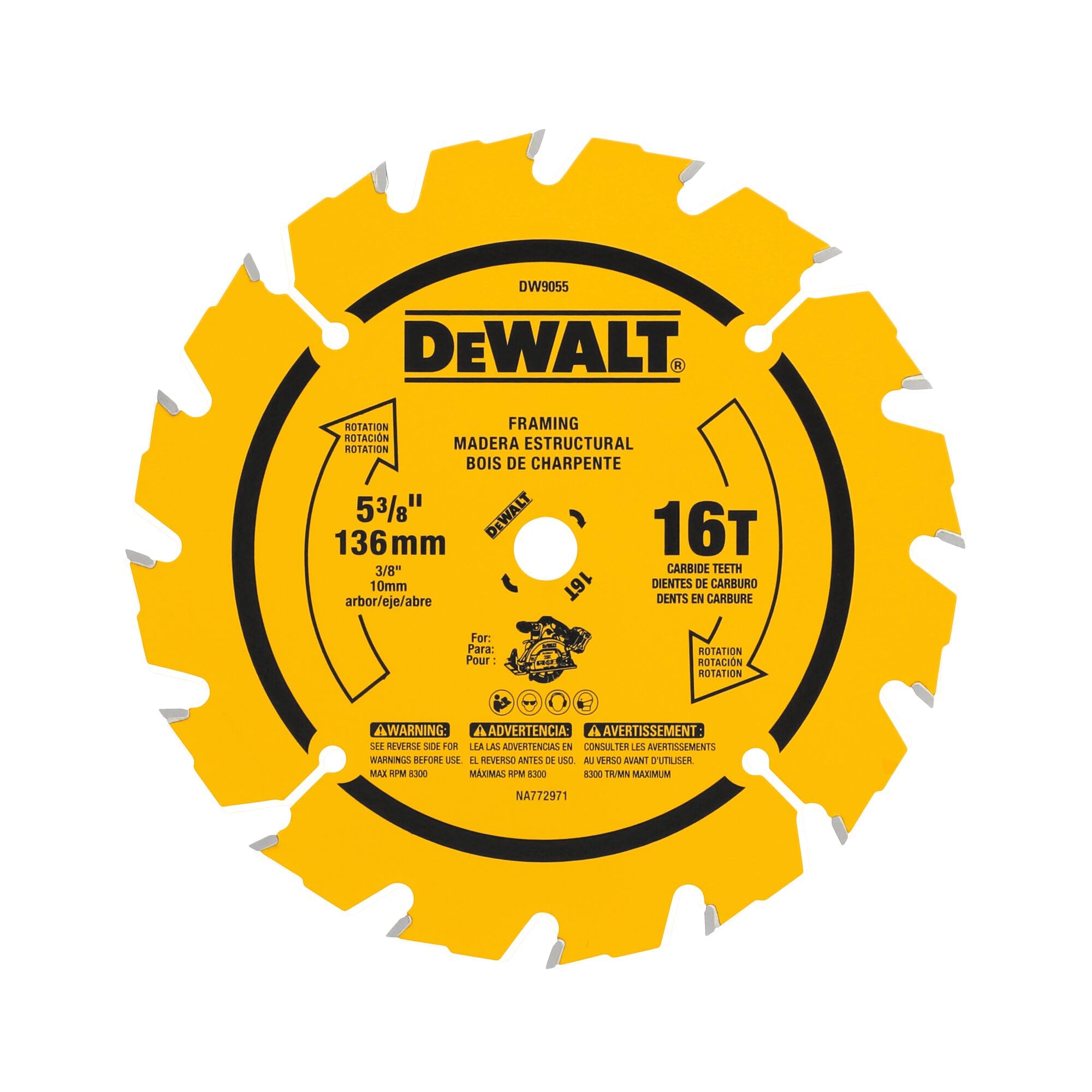 dewalt-dw9054-5-3-8-inch-24-tooth-carbide-circular-saw-blade image 7