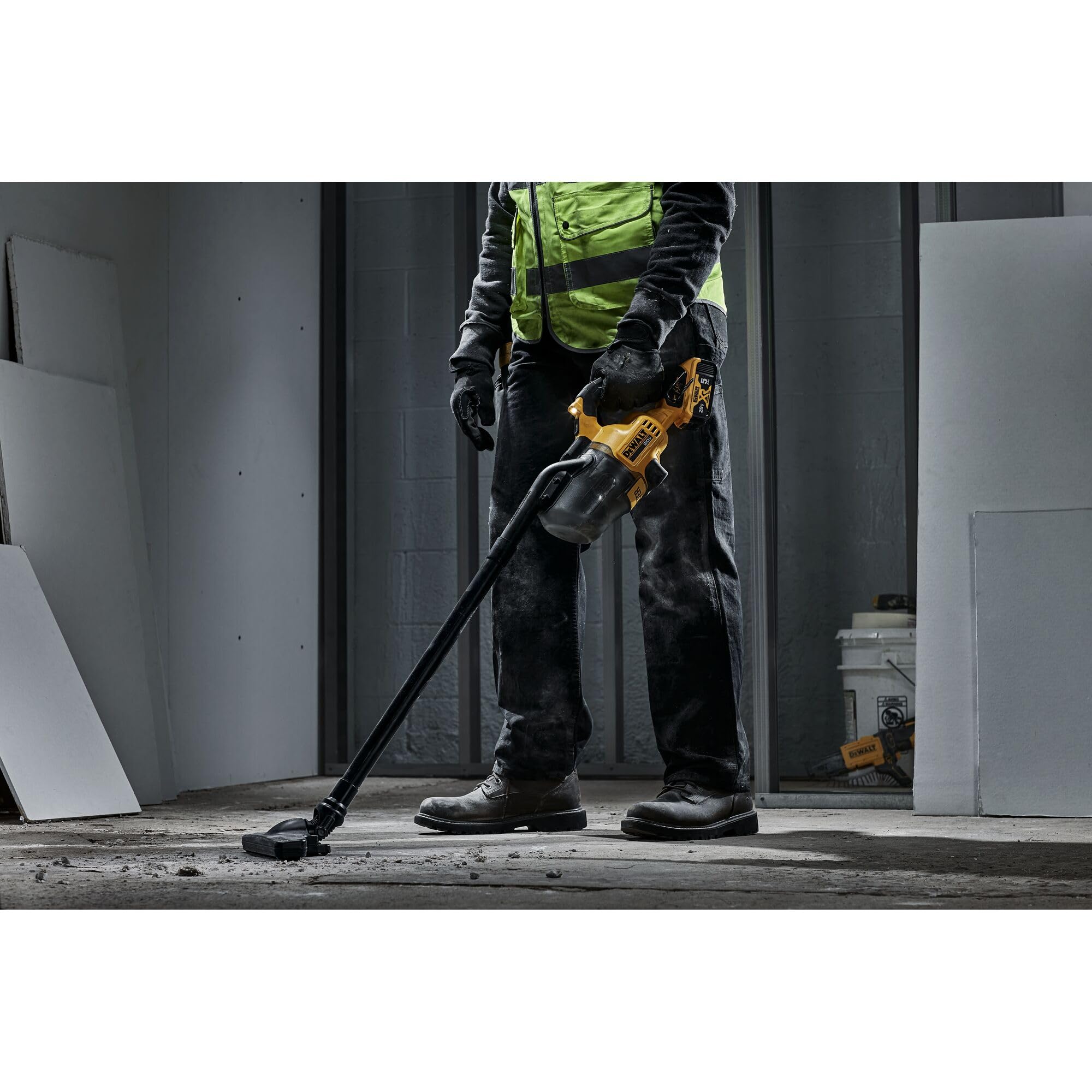 dewalt-20v-max-handheld-vacuum-with-hepa-filter-and-6-attachments-tool-only-dcv5 image 7