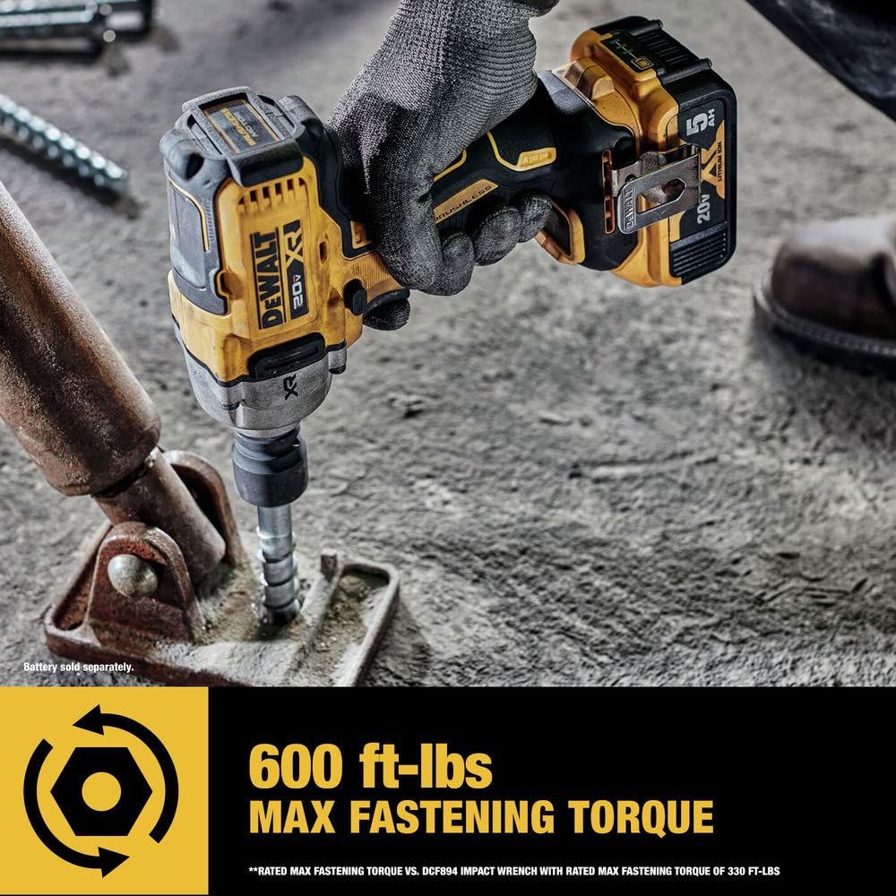 dewalt-dcf891b-20v-max-xr-1-2-inch-impact-wrench-with-hog-ring-anvil-bare-tool image 6