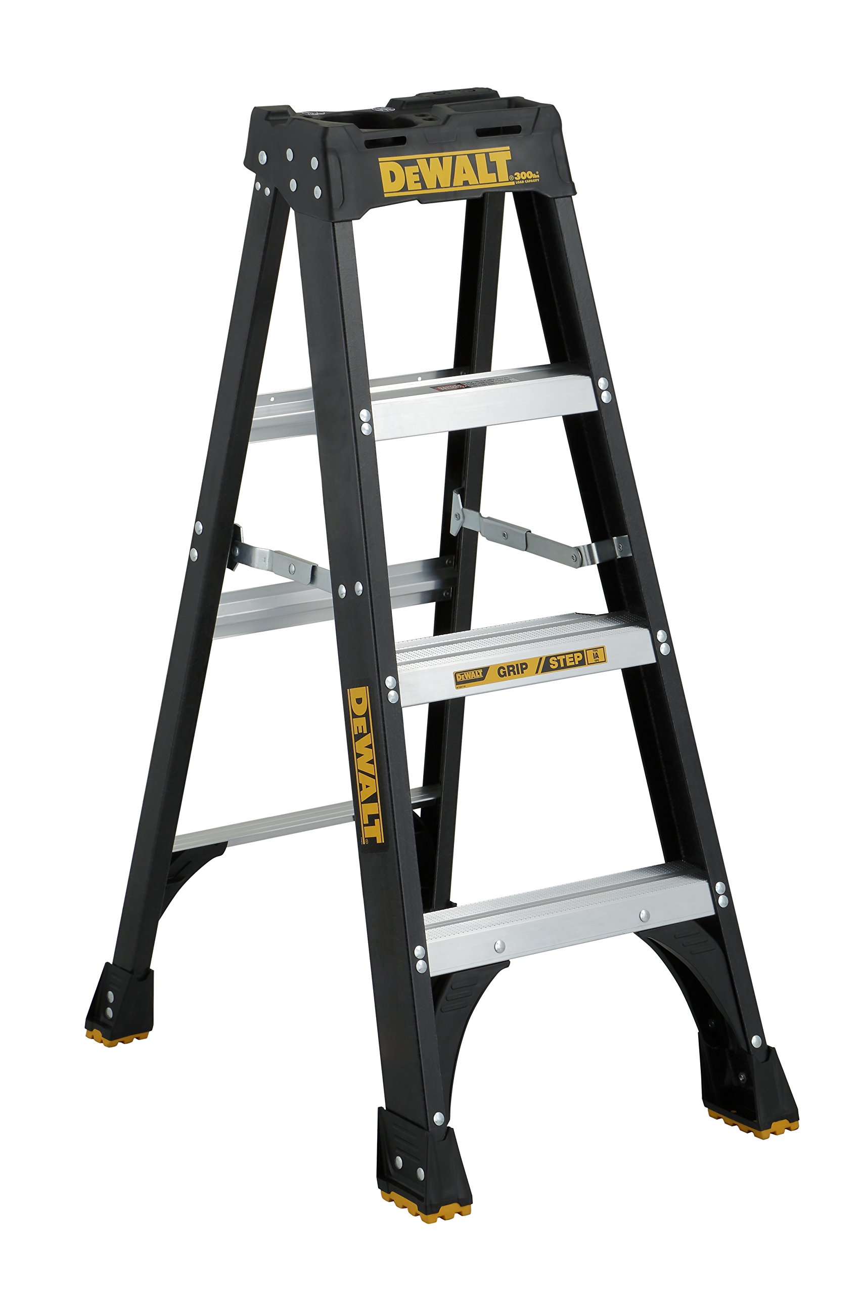 dewalt-dxl3010-04-type-ia-fiberglass-stepladder-4-ft-300-lb-capacity image 1