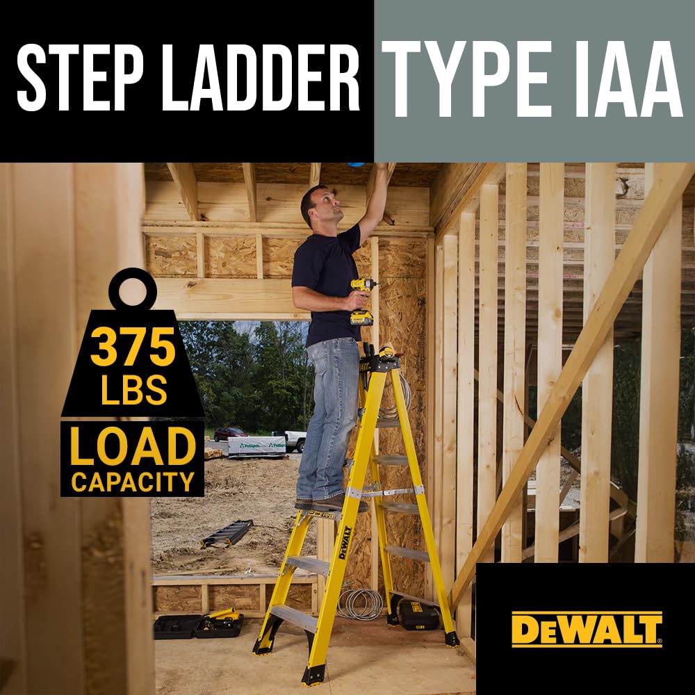 dewalt-dxl3410-06-6-ft-type-iaa-375-lb-fiberglass-stepladder image 2