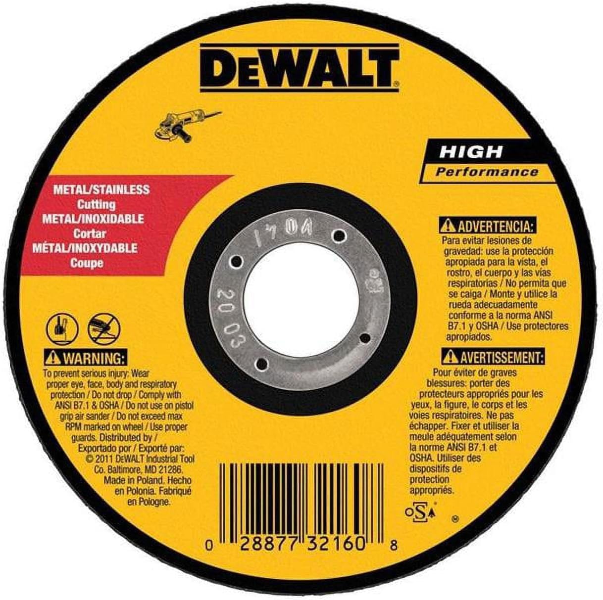 dewalt-dw8063-5-in-metal-cutting-wheel-a60t image 2