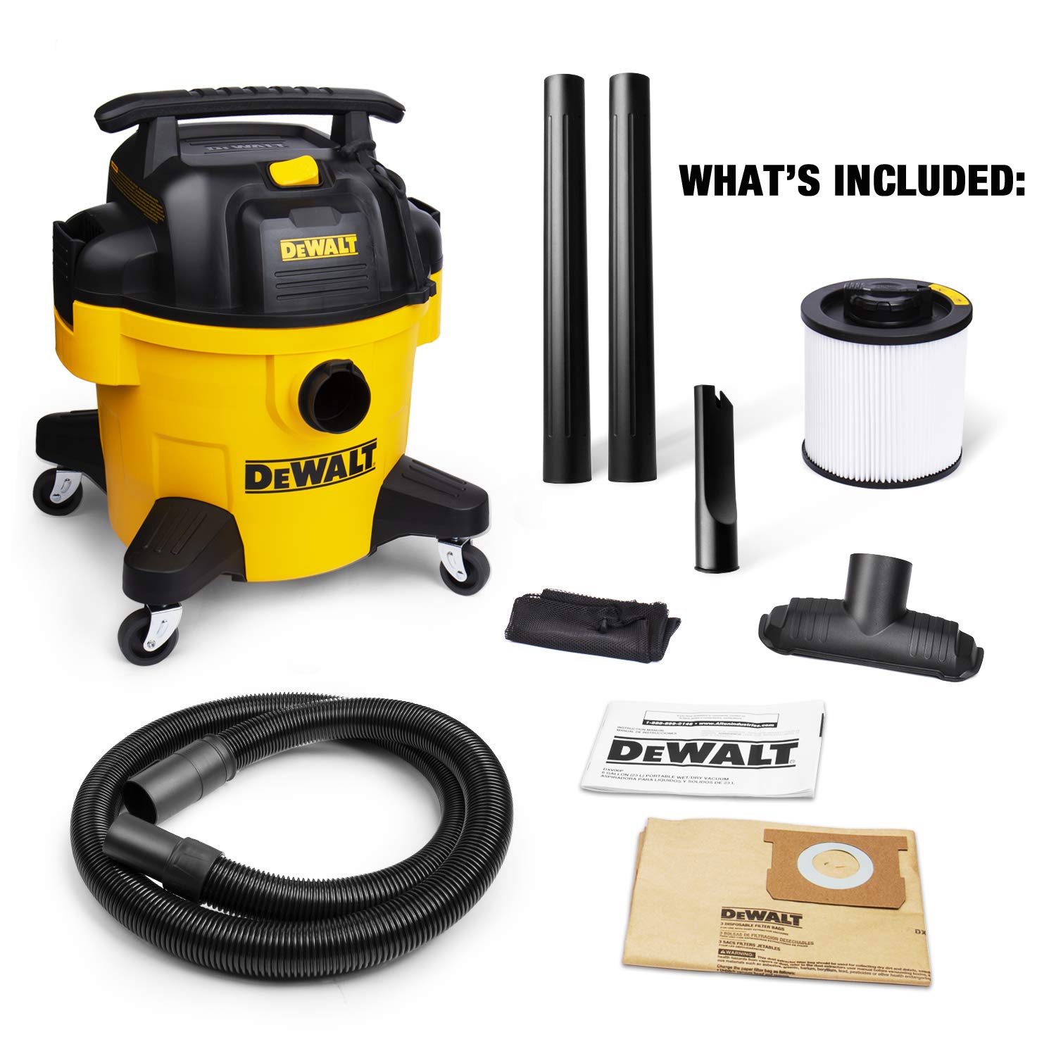 dewalt-6-gallon-4-peak-hp-wet-dry-shop-vacuum-with-blower-dxv06p image 8