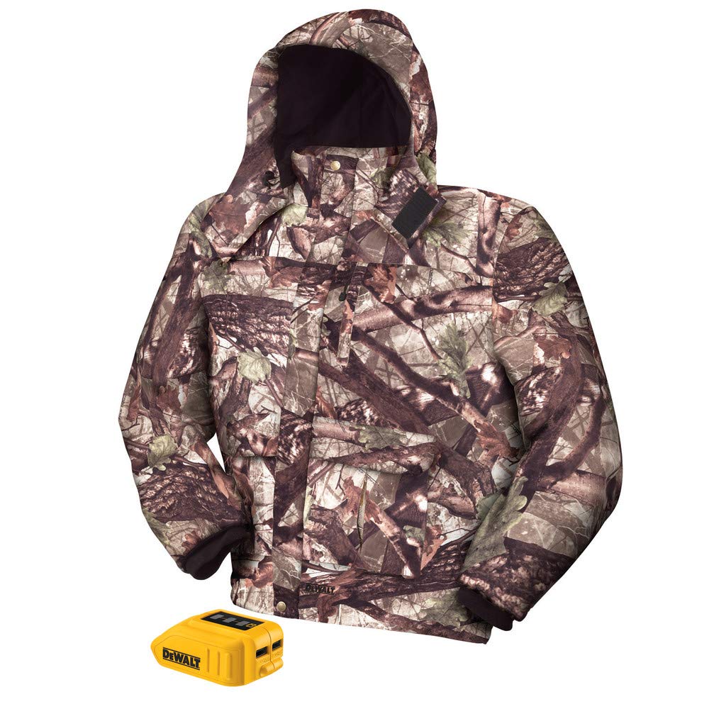 dewalt-dchj062b-l-20v-12v-max-camo-heated-jacket-with-adaptor-large image 1