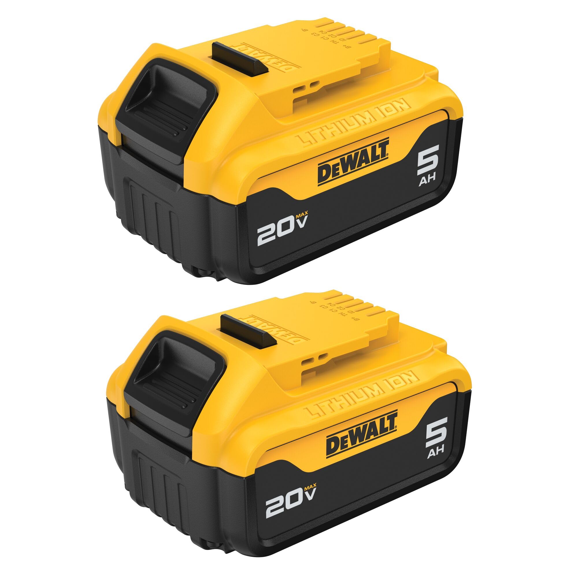 dewalt-dcb205-2-20v-max-xr-5ah-lithium-ion-battery-2-pack image 1
