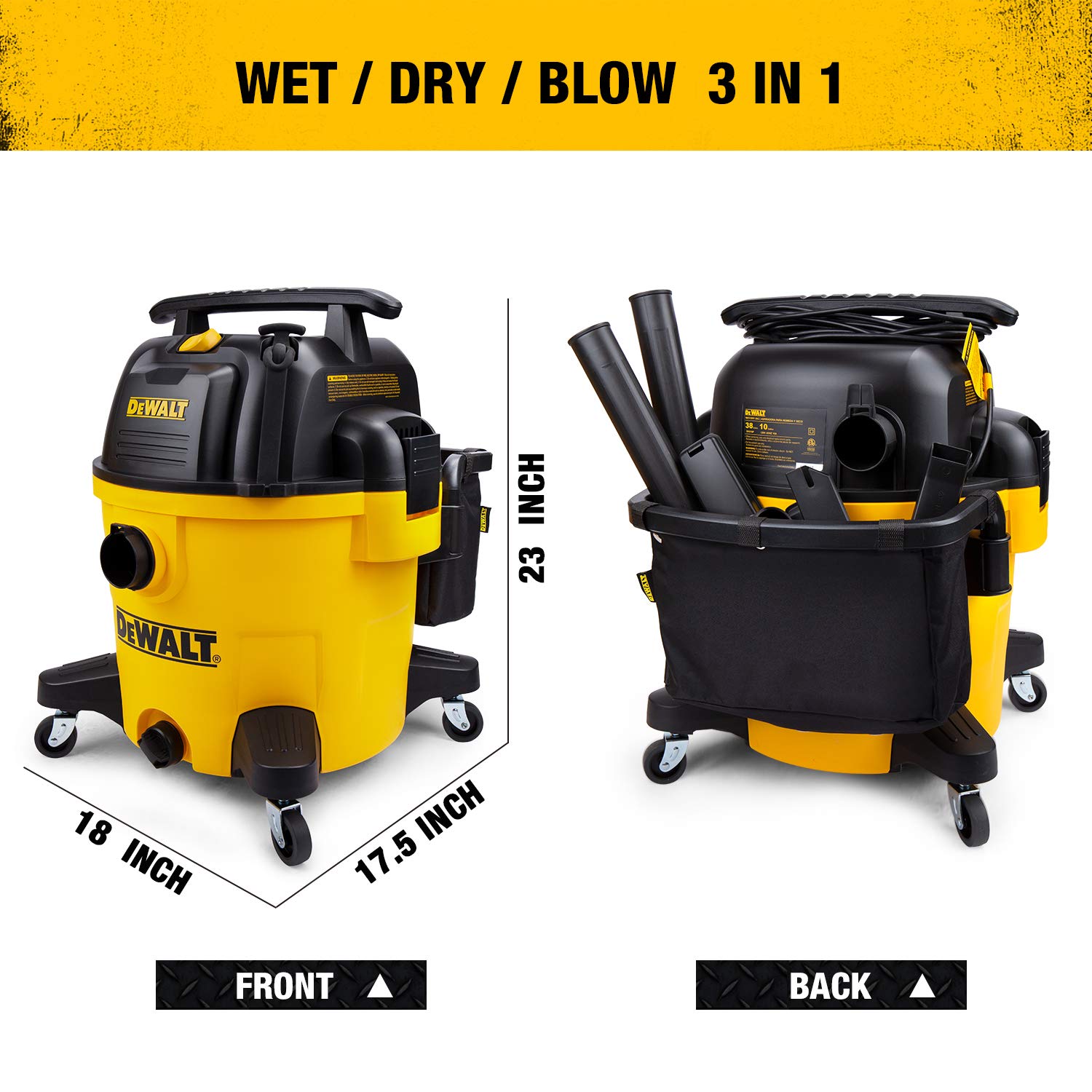 dewalt-dxv10p-10-gallon-5-5-hp-wet-dry-shop-vacuum-with-20-foot-cord image 6