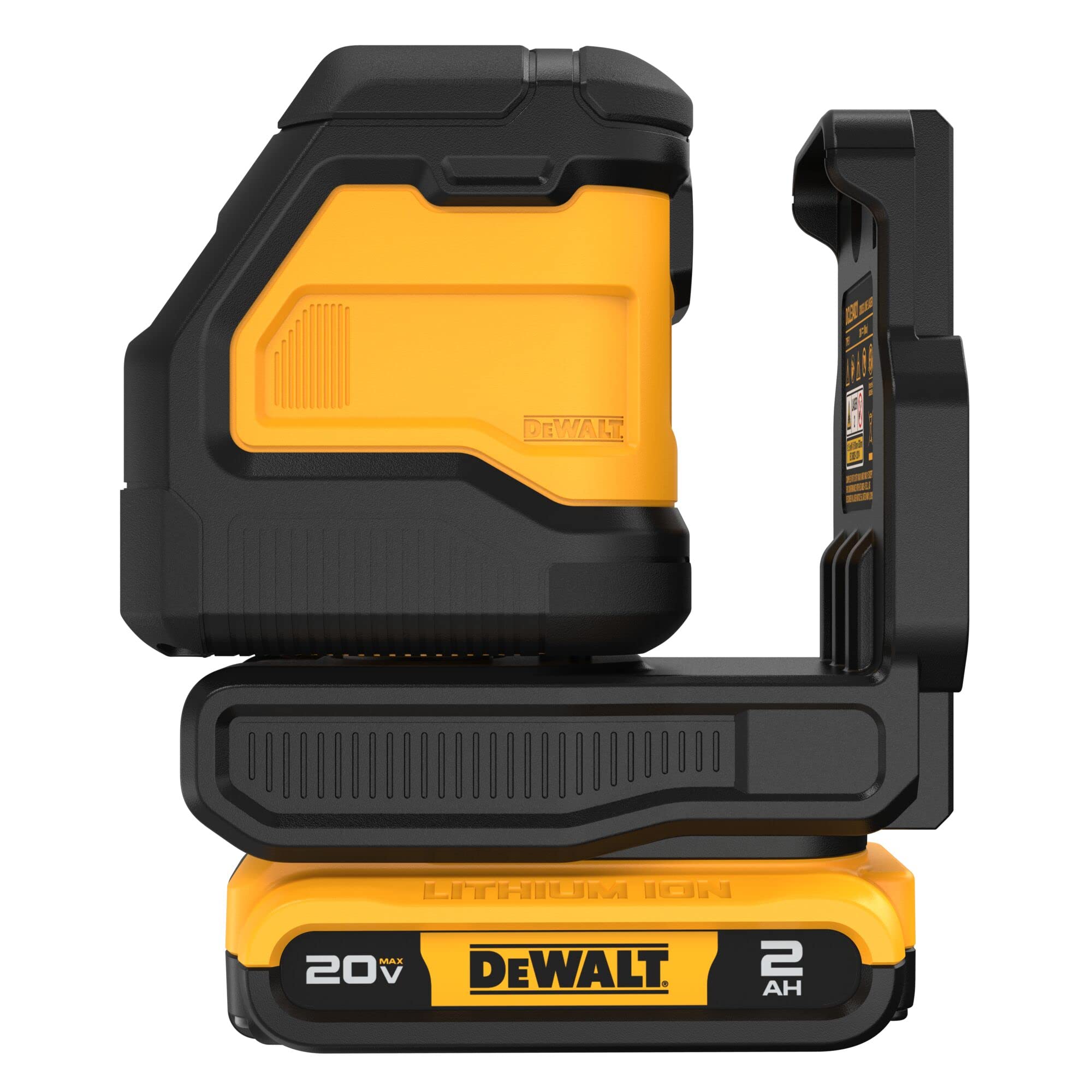 dewalt-dcle34021d1-compact-cross-line-laser-kit-20v-max-green-beam image 2