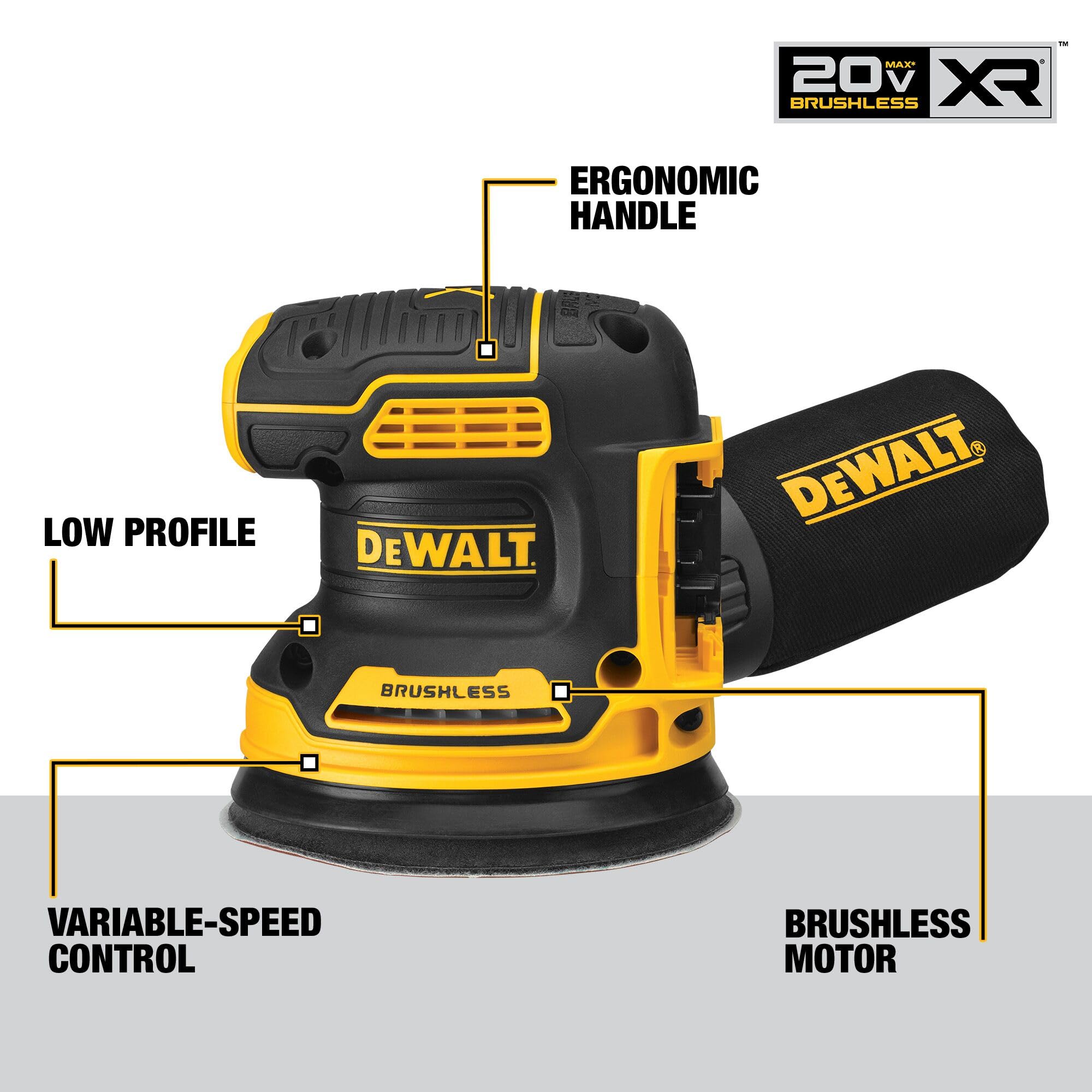 dewalt-dcw210b-20v-max-xr-brushless-random-orbital-sander-tool-only image 2