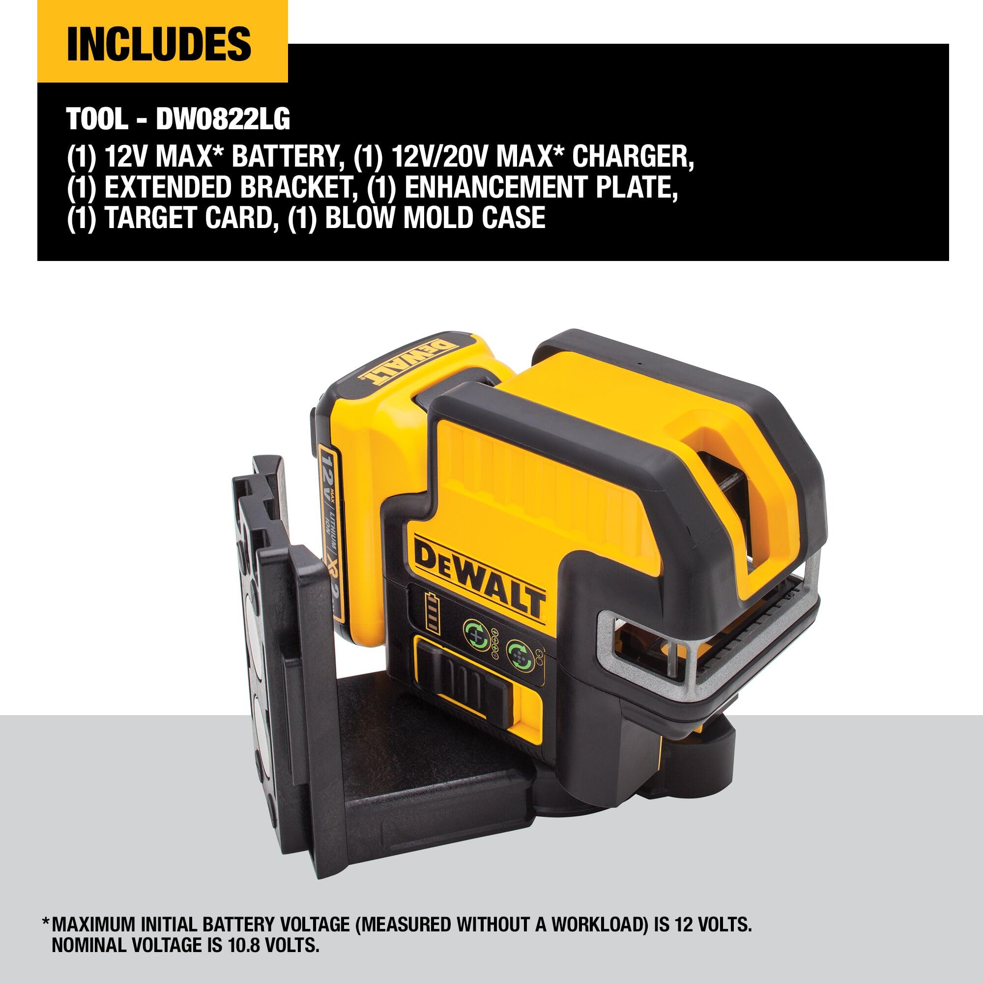 dewalt-dw0822lr-12v-max-red-2-spot-cross-line-laser-level image 7