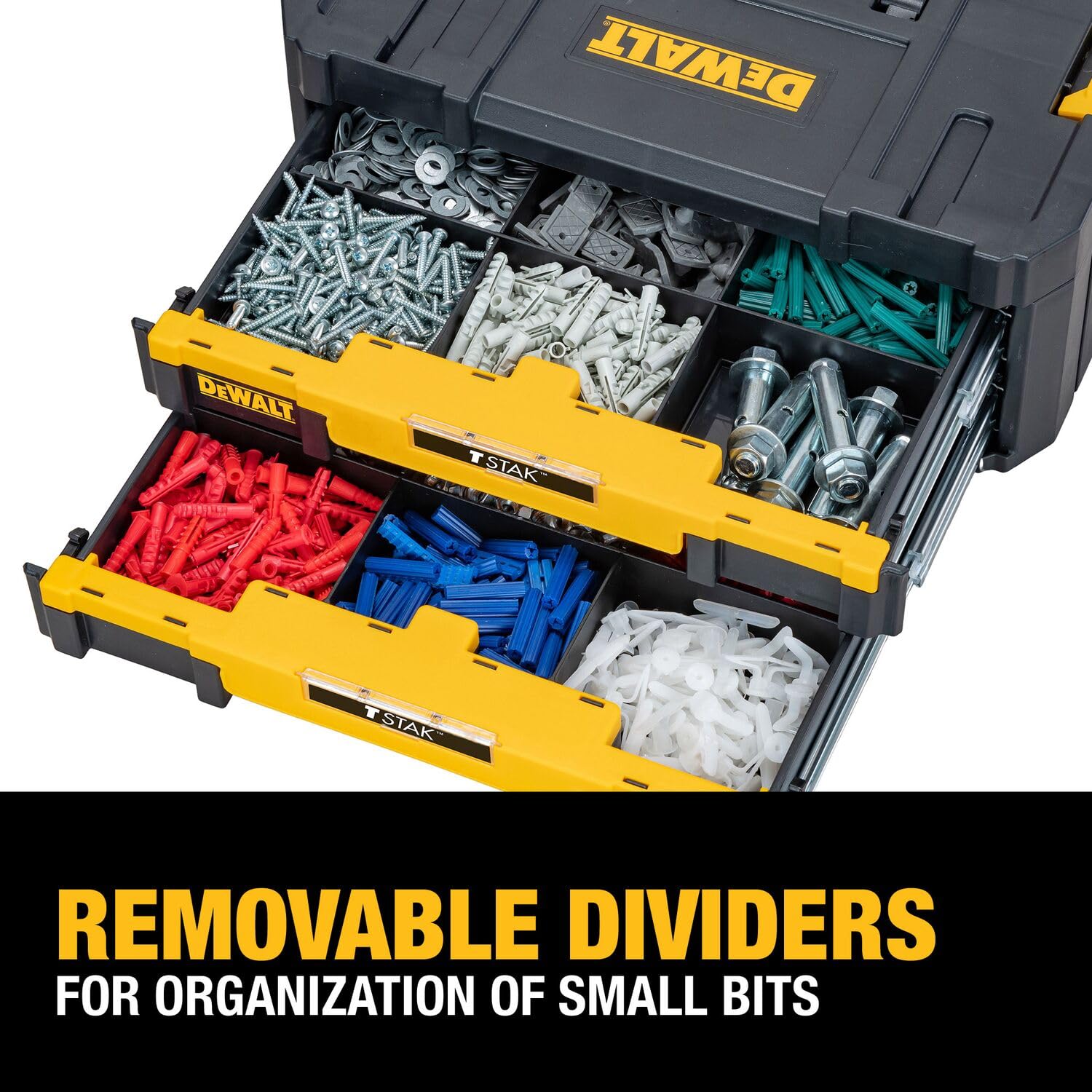 dewalt-tstak-tool-storage-organizer-with-double-drawers-dwst17804 image 5