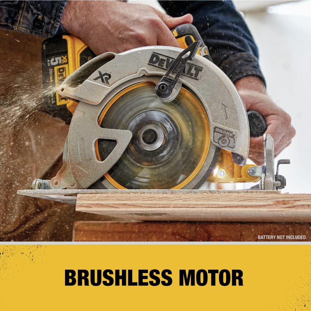 dewalt-20v-max-xr-brushless-7-1-4-in-circular-saw-with-brake-dcs570b-tool-only image 6