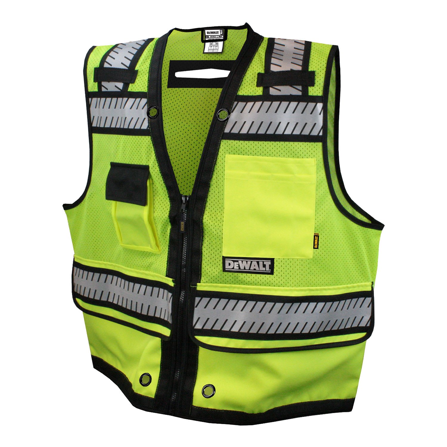 dewalt-dsv521-class-2-heavy-duty-surveyor-safety-vest-x-large image 1