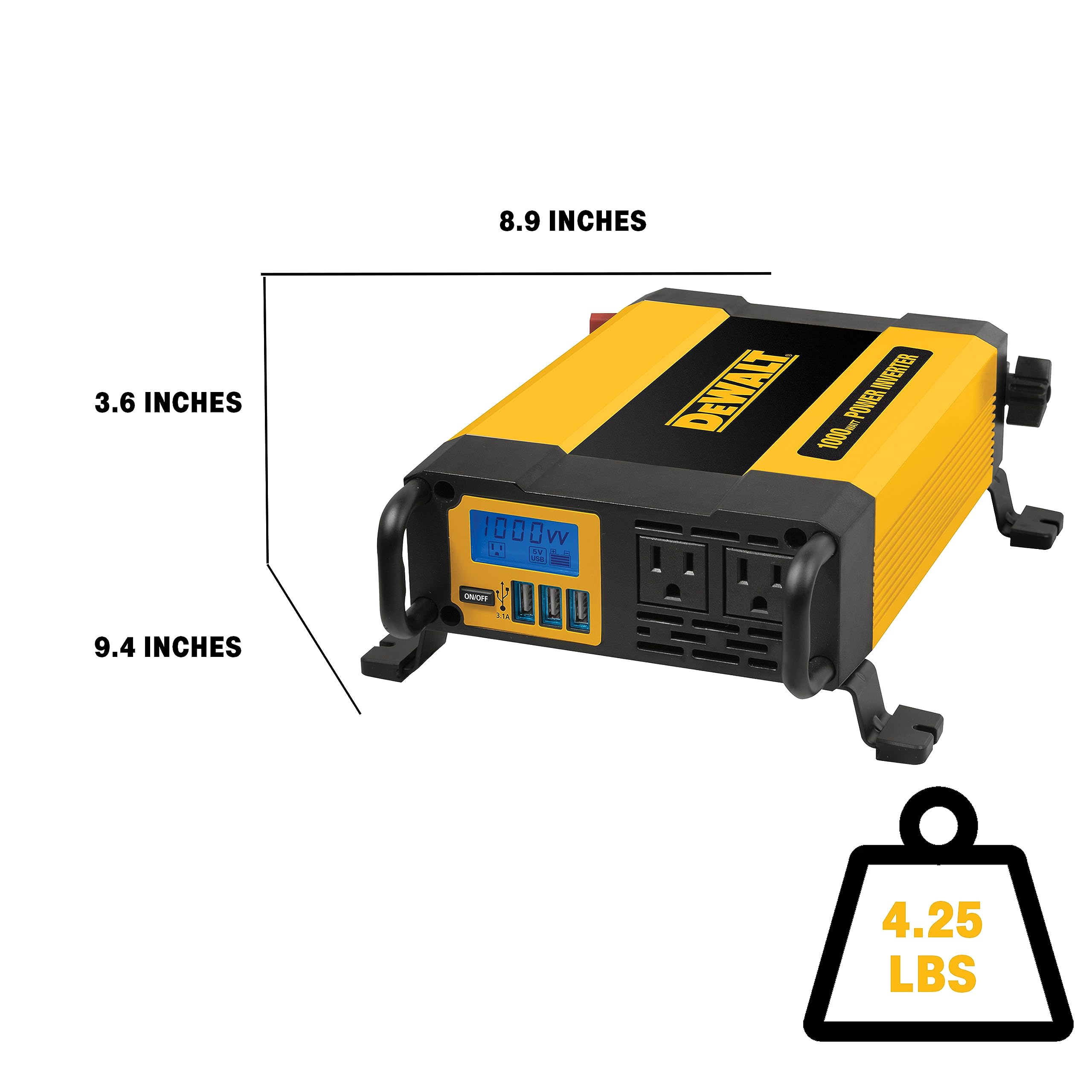 dewalt-dxaepi1000-1000w-power-inverter-with-lcd-and-dual-ac-outlets image 3