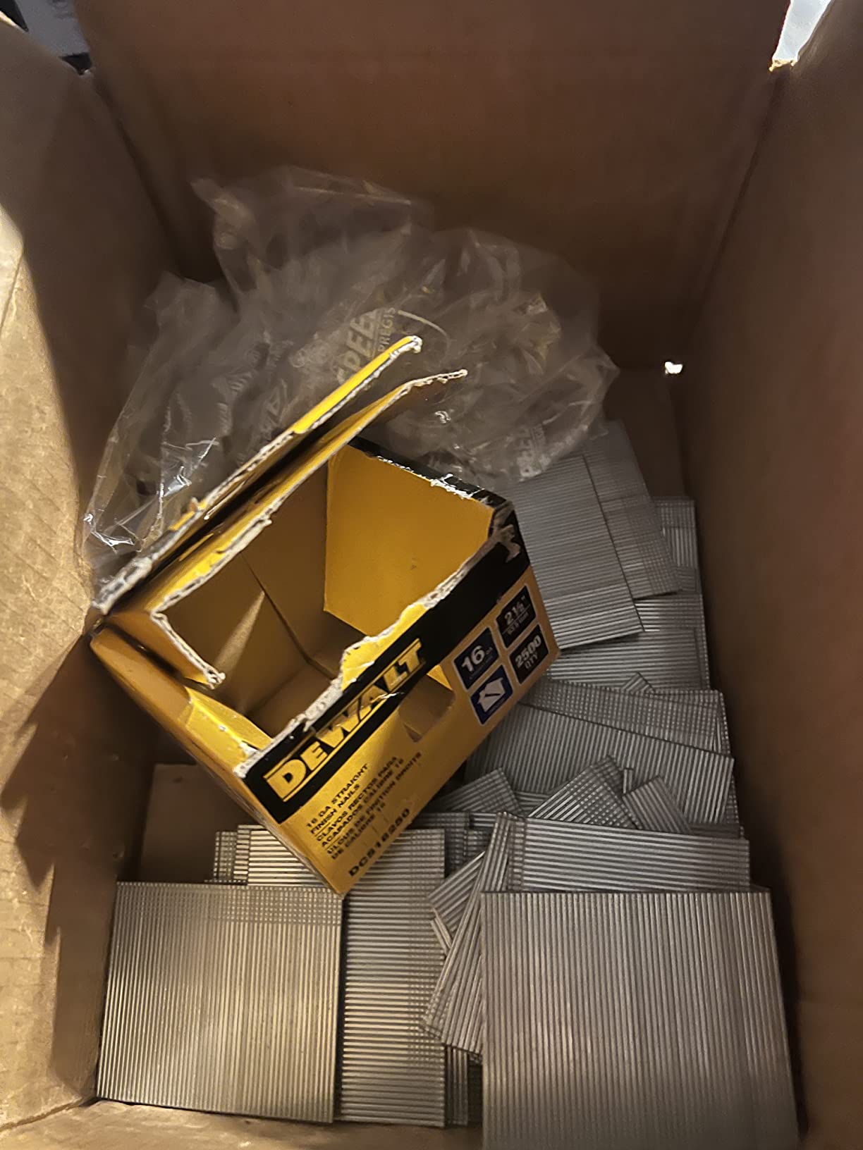 A box of nails