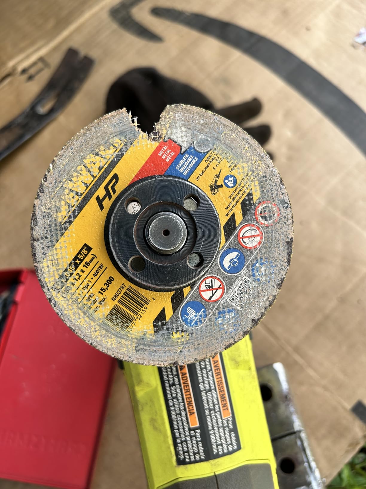 Strong cutting wheel