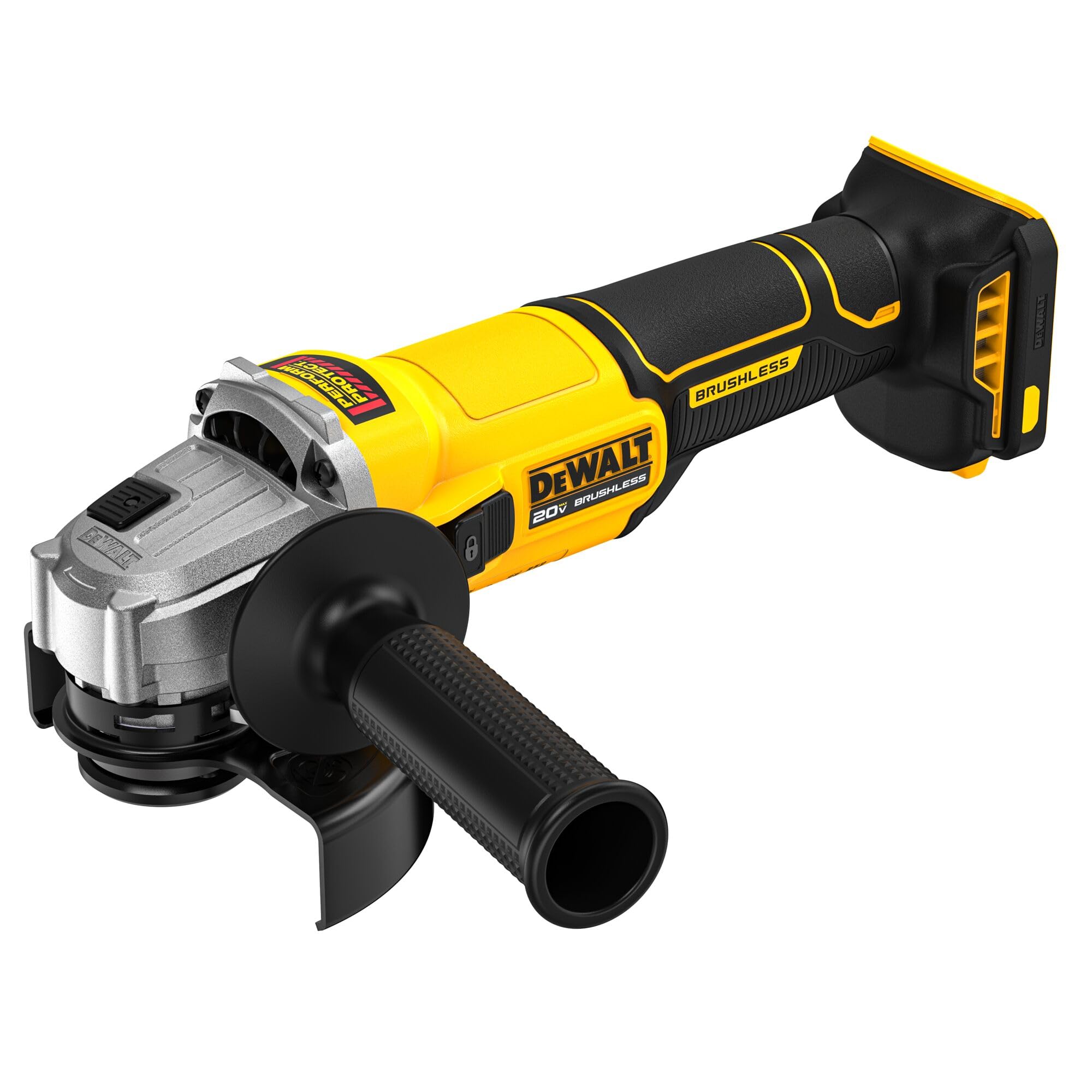 dewalt-20v-max-4-1-2-slide-switch-angle-grinder-dcg407b-bare-tool image 5