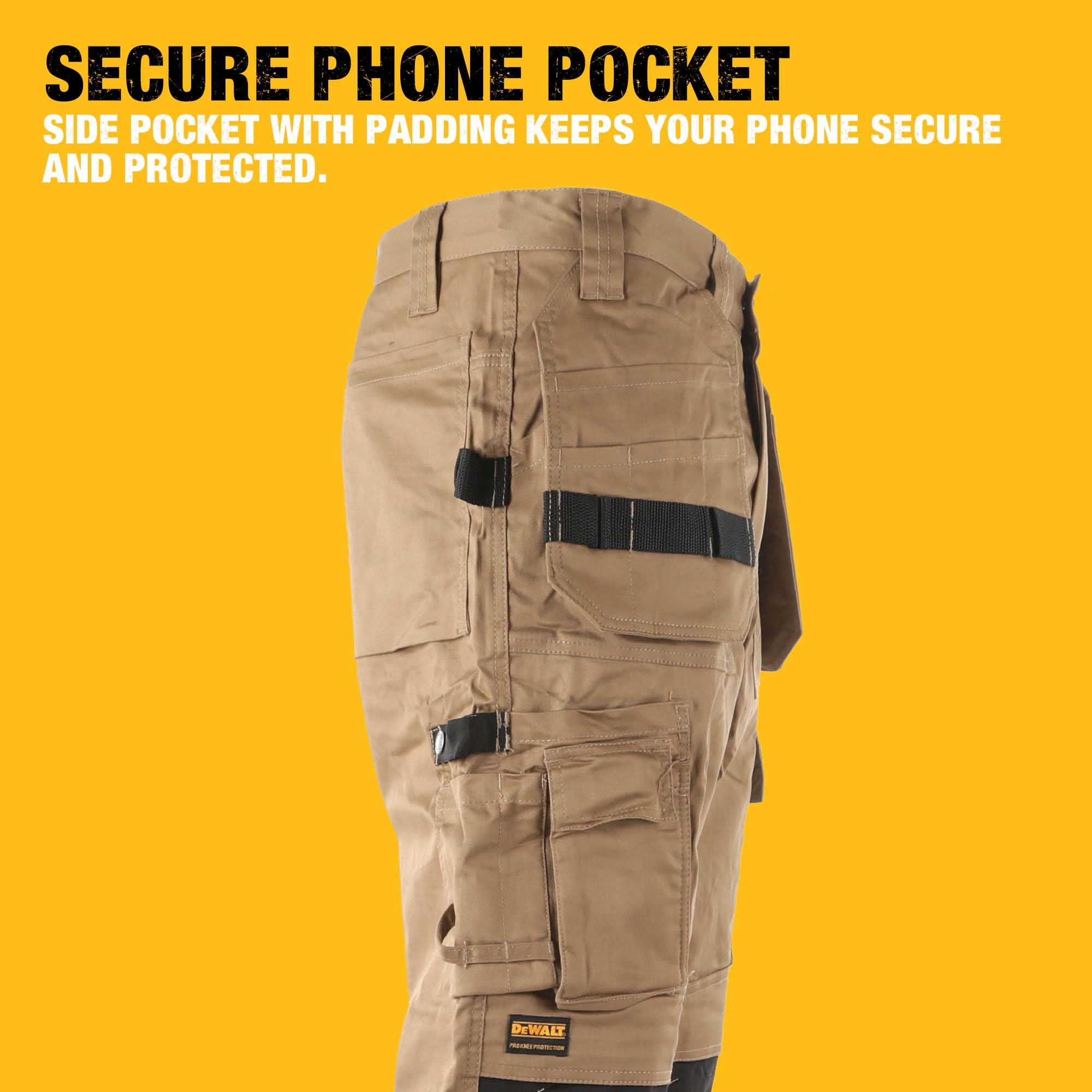 dewalt-protradesman-men-s-loose-fit-holster-pocket-cottonpoly-stretch-work-pants image 5