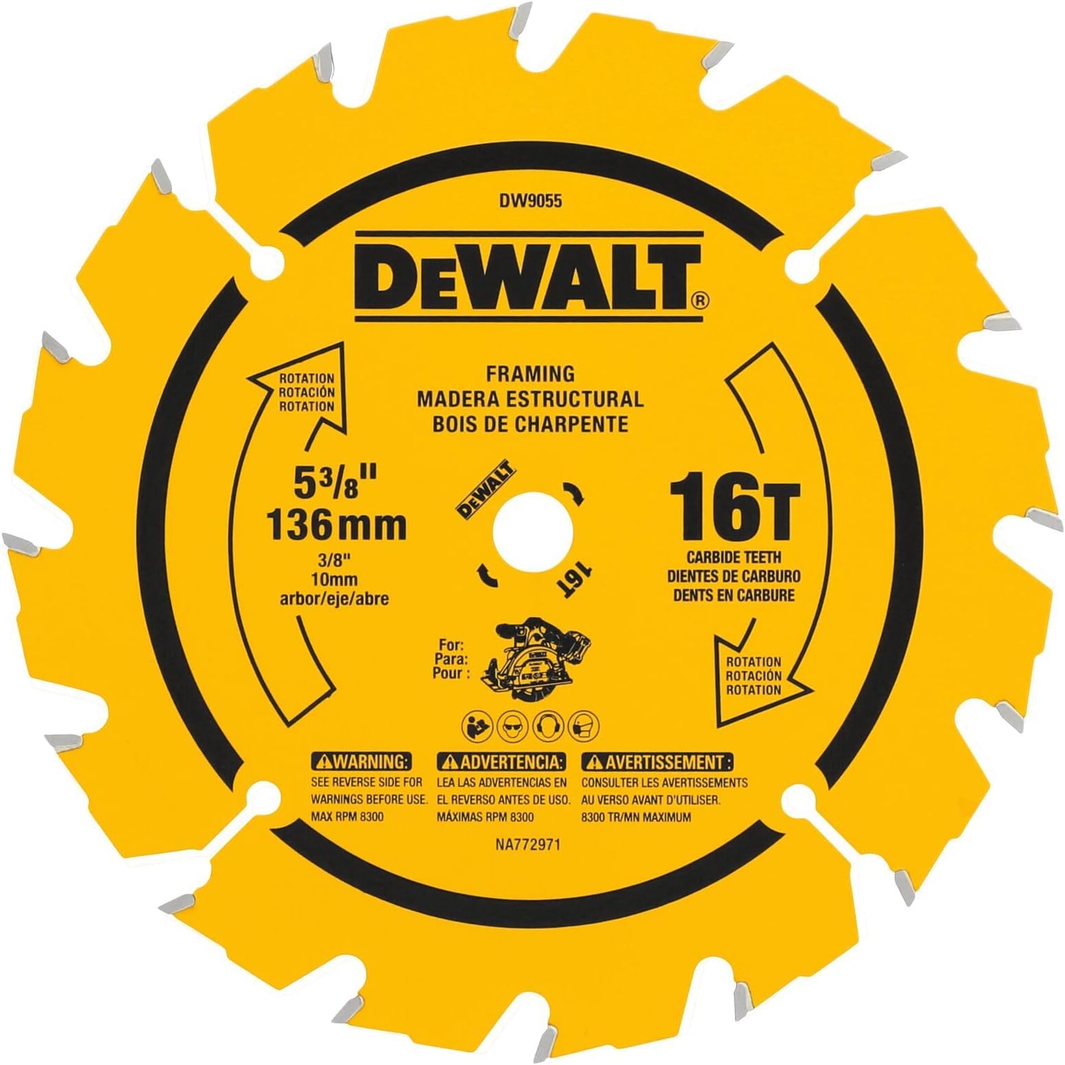 dewalt-dw9054-5-3-8-inch-24-tooth-carbide-circular-saw-blade image 6