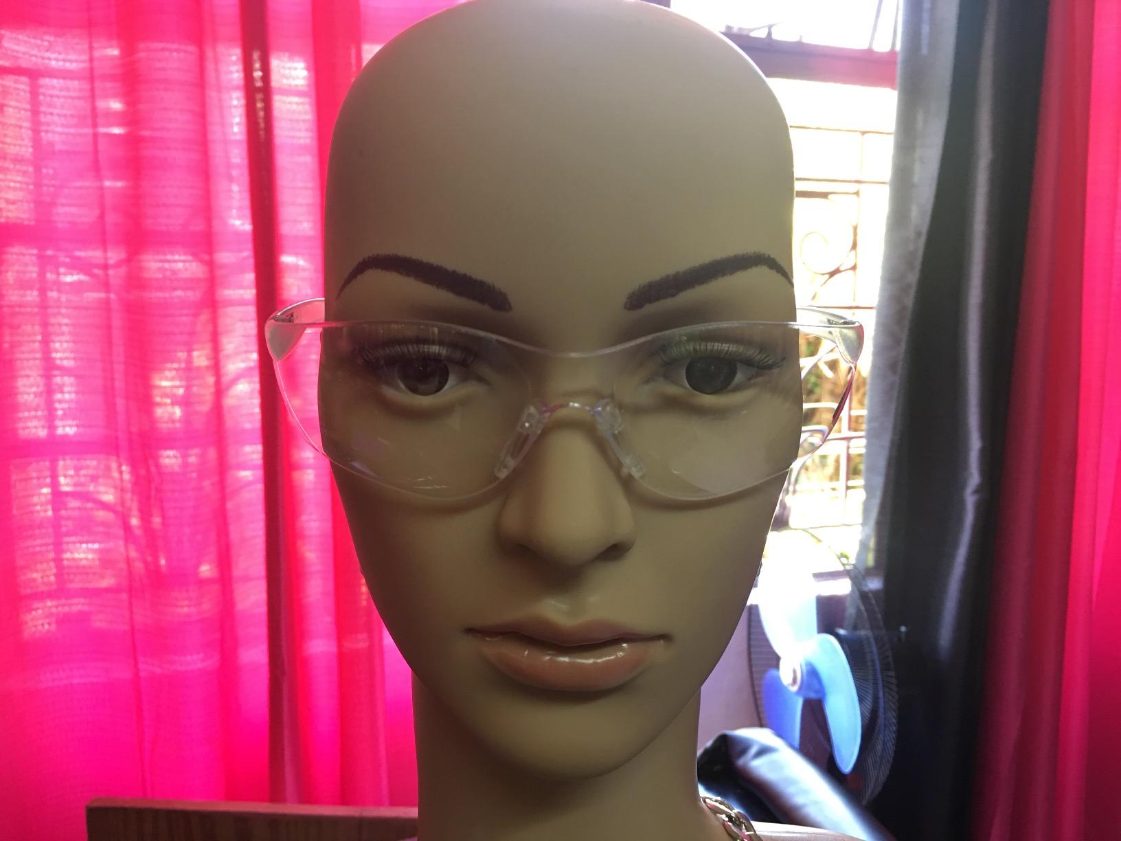 Over glasses