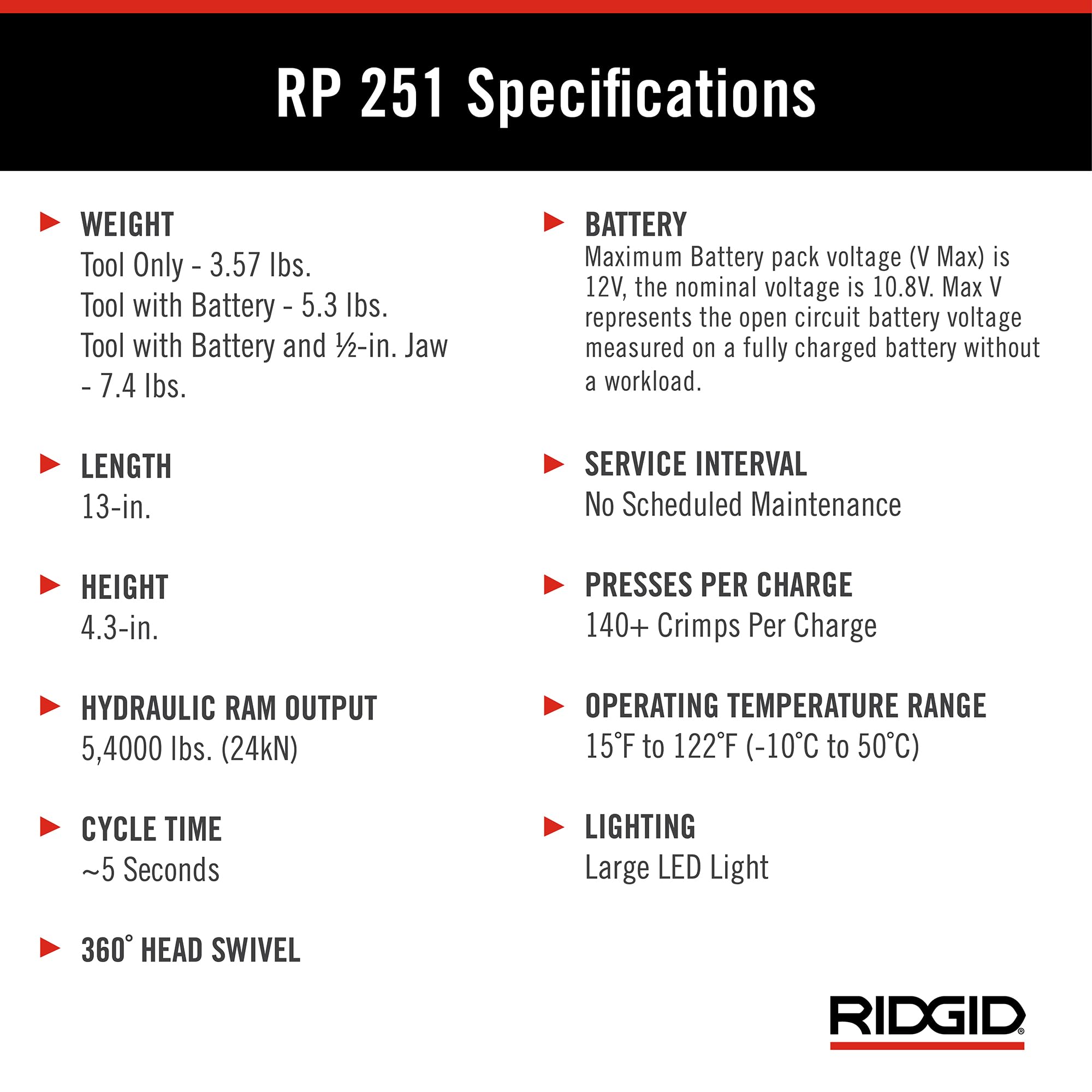 ridgid-78148-rp-251-compact-press-tool-kit-with-propress-jaws-1-2-1-1-4-in image 8