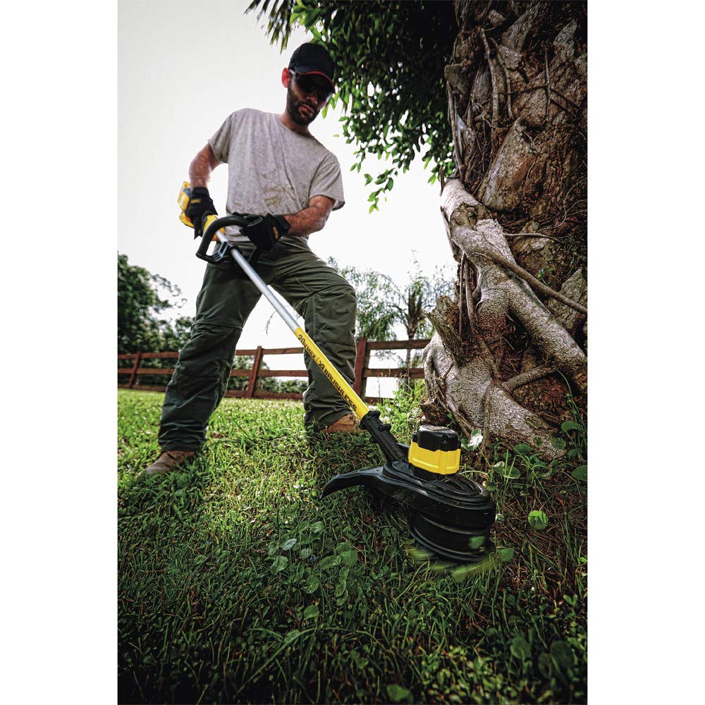 dewalt-20v-max-brushless-string-trimmer-13-cut-quickload-bare-tool image 5