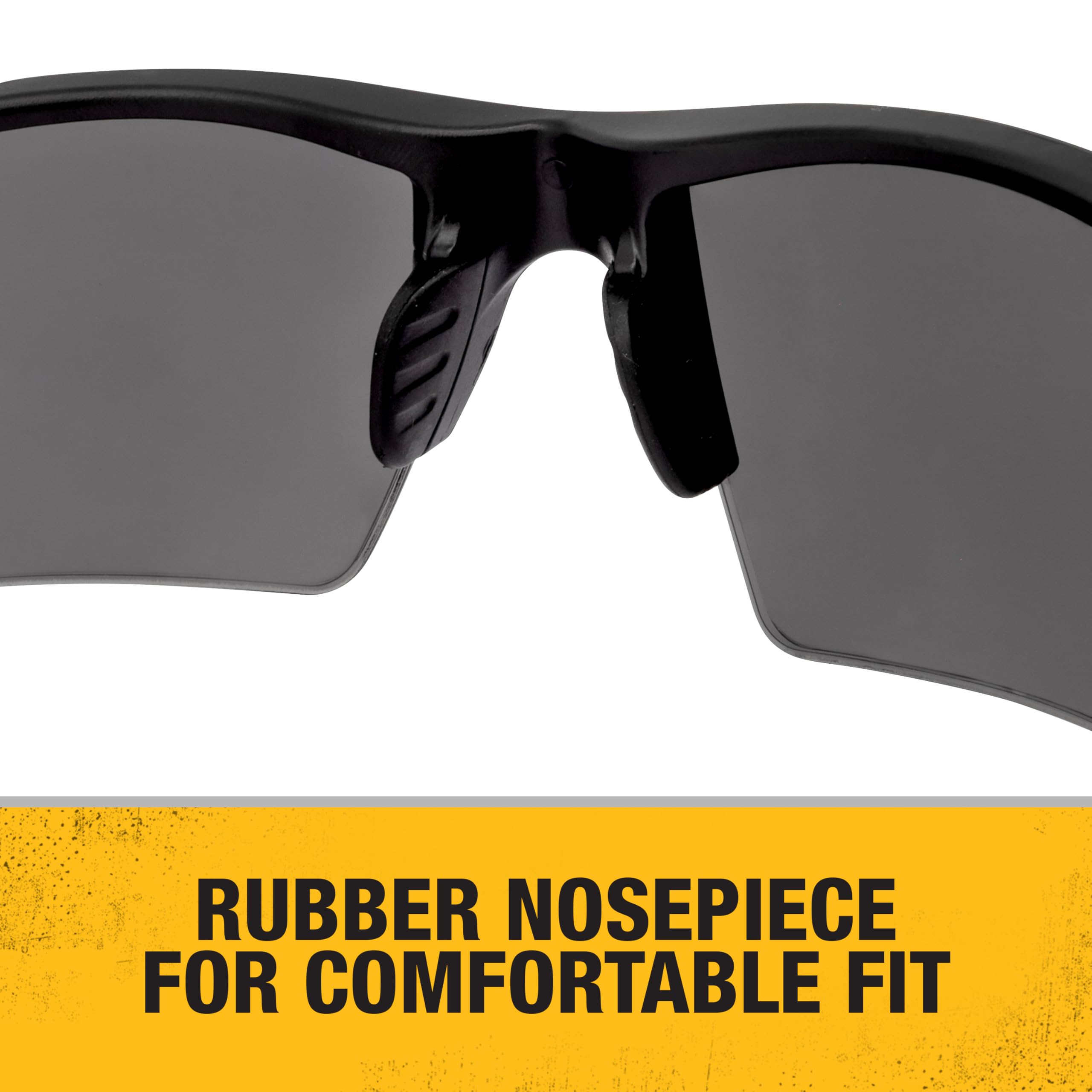 dewalt-dpg100-2d-crosscut-safety-glasses-black-half-frame-smoke-lens-ansi-z87-1 image 4
