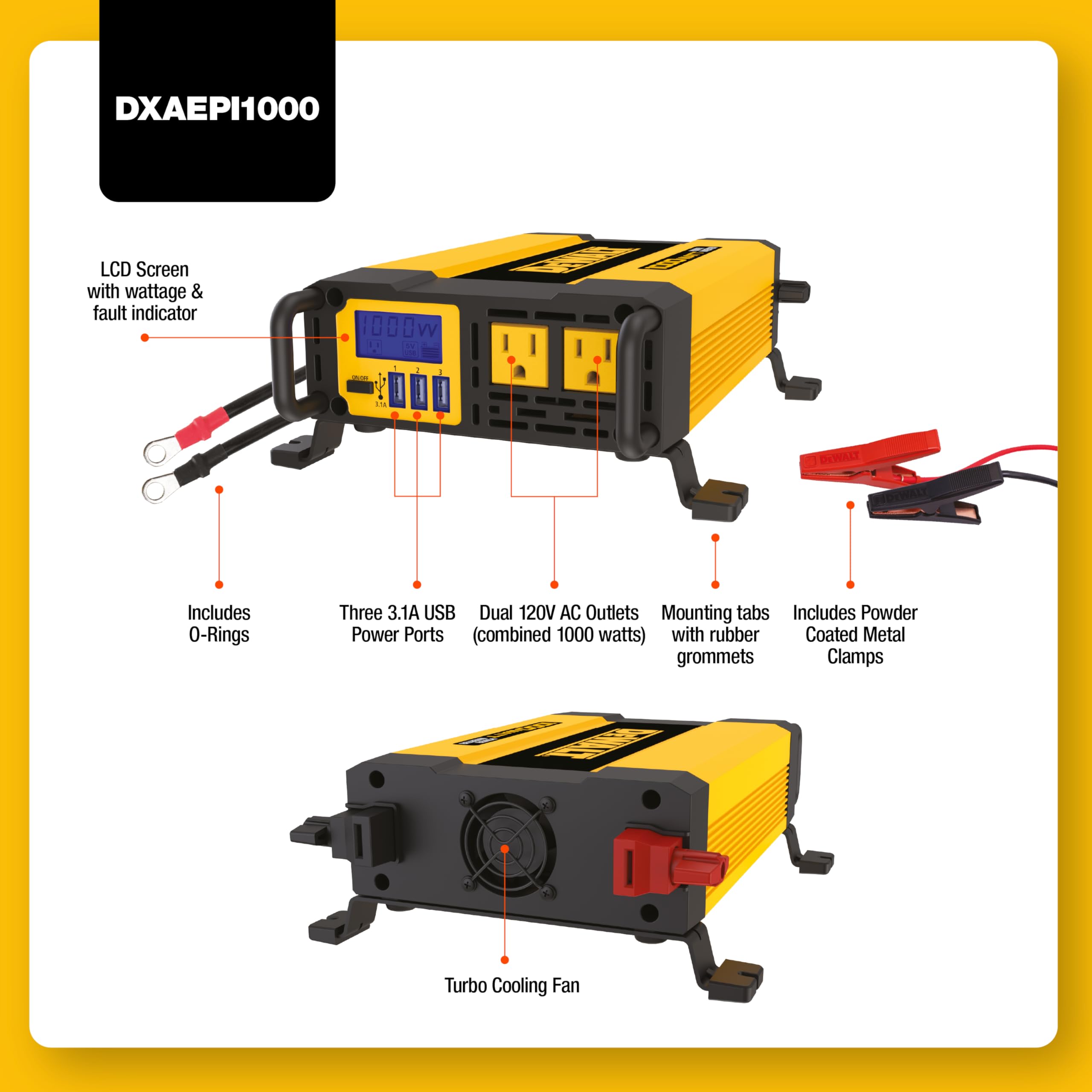 dewalt-dxaepi1000-1000w-power-inverter-with-lcd-and-dual-ac-outlets image 6