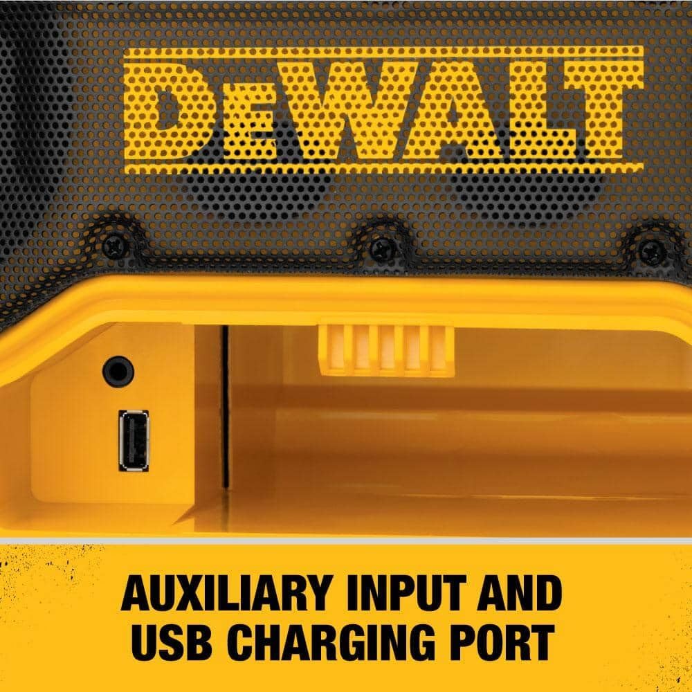 dewalt-dcr025-20v-max-bluetooth-radio-and-battery-charger image 5