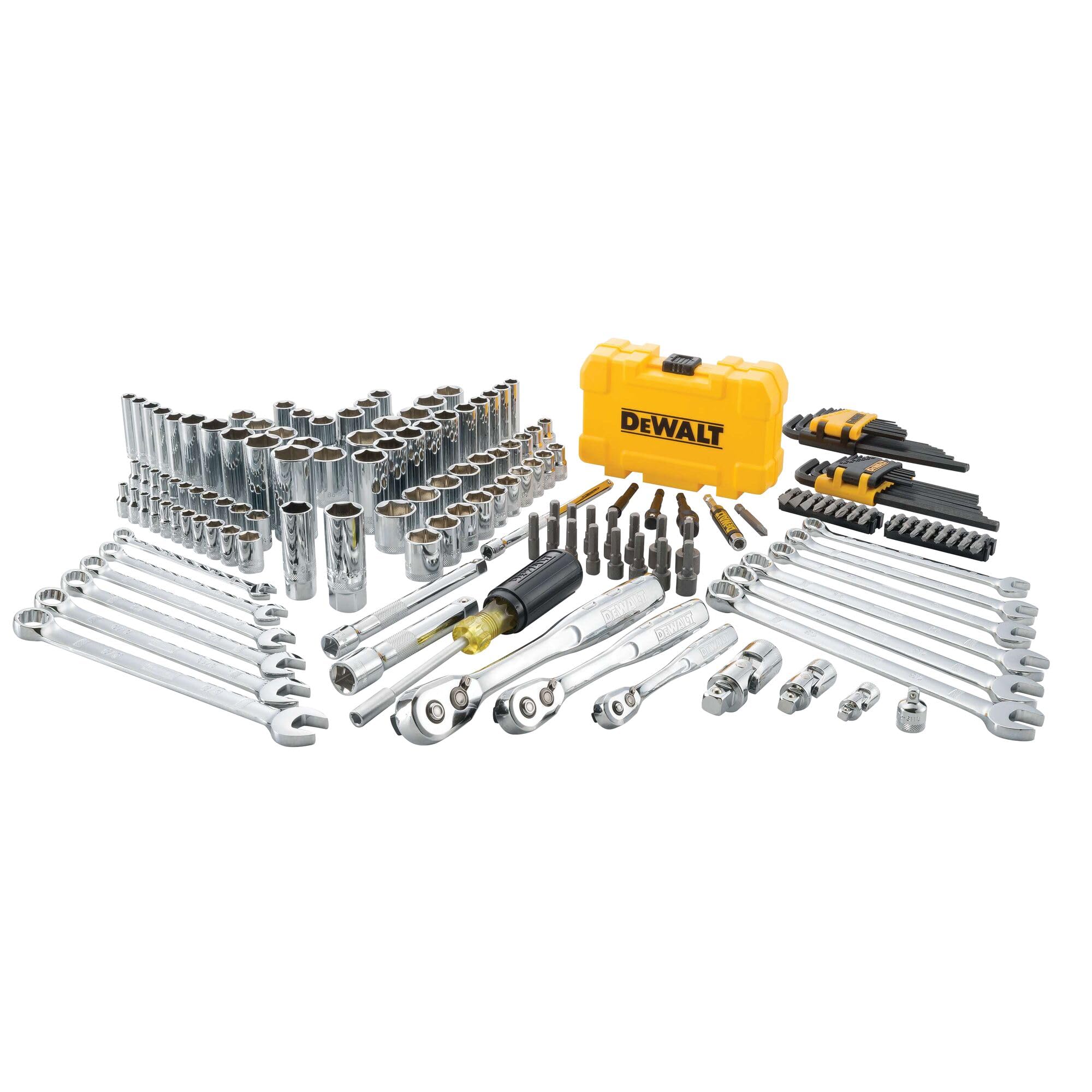 dewalt-168-piece-mechanic-tool-set-with-sae-and-metric-sockets-dwmt73803 image 5