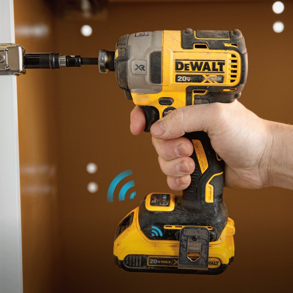 dewalt-20v-max-xr-dcf888d2-impact-driver-kit-with-tool-connect-bluetooth image 2