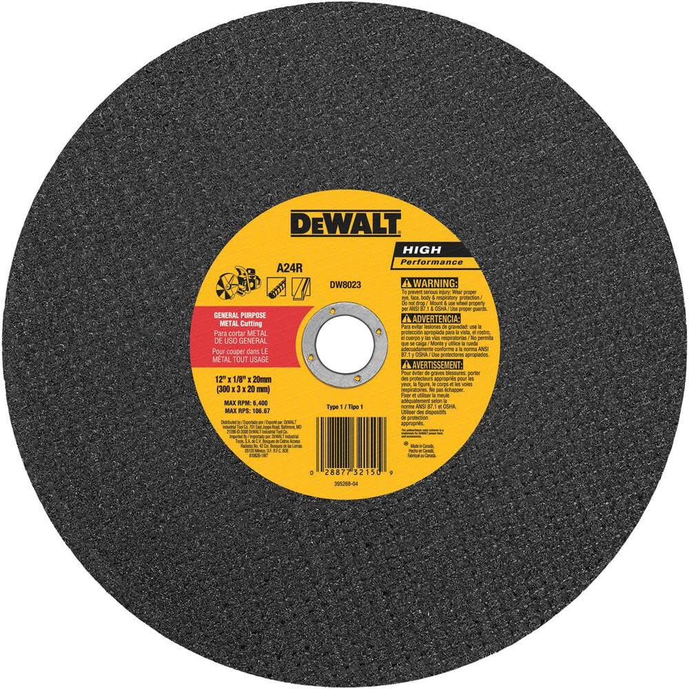 dewalt-dw8022-12-in-x-1-8-in-a24n-metal-cutting-wheel image 8