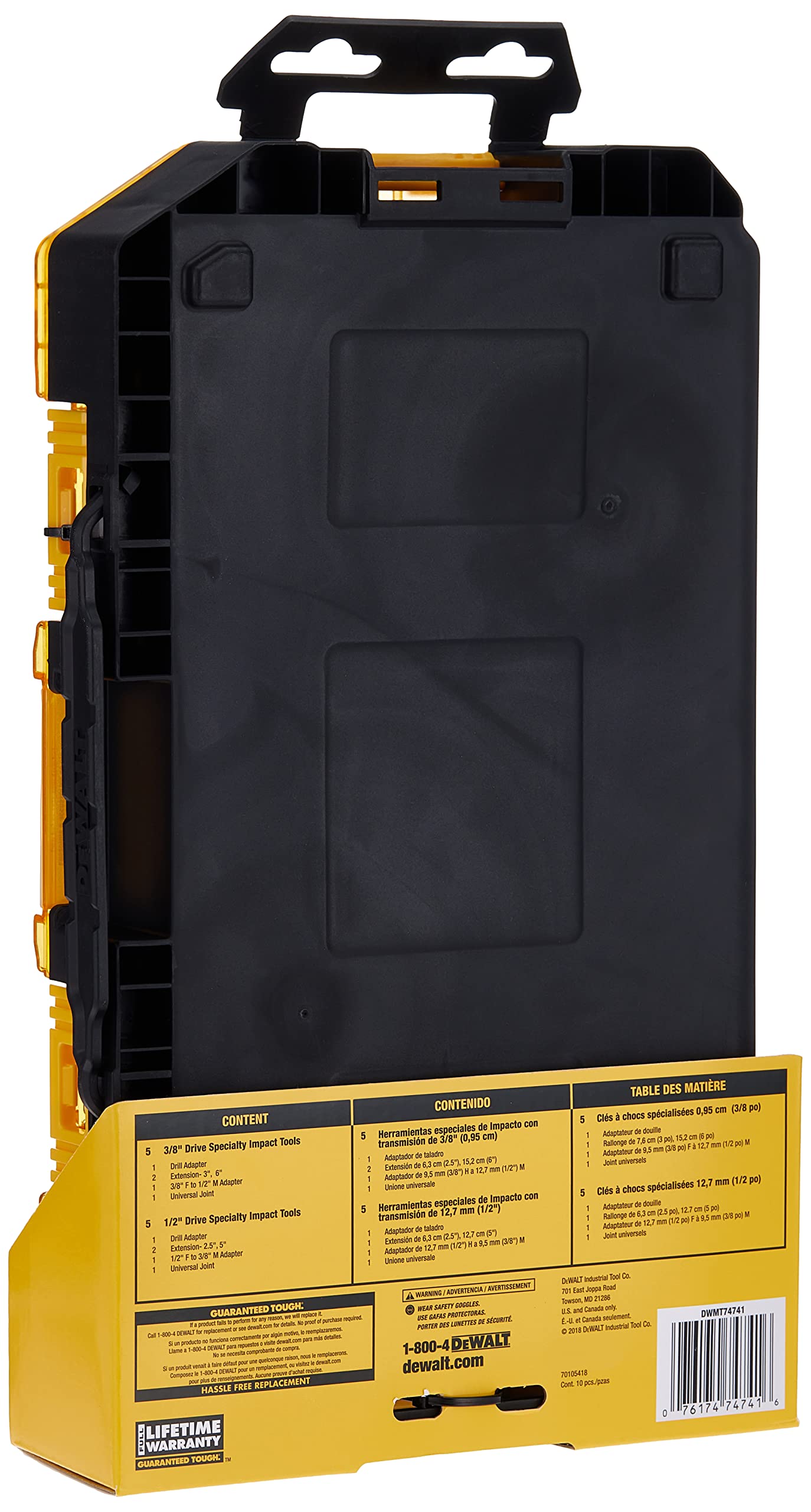 dewalt-dwmt74741-10-piece-metric-impact-socket-set-with-extensions-and-adapters- image 2