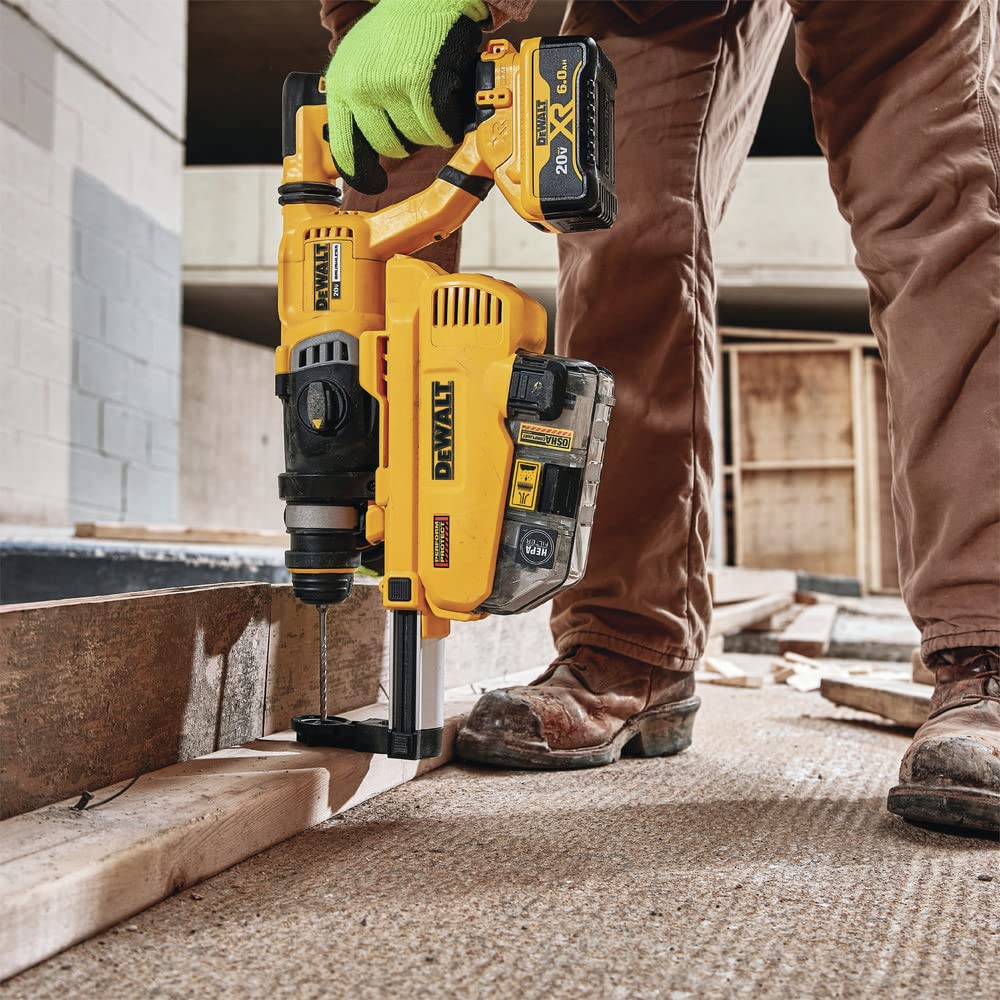 dewalt-dch263r2dh-1-1-8-d-handle-rotary-hammer-with-dust-extractor-kit image 7