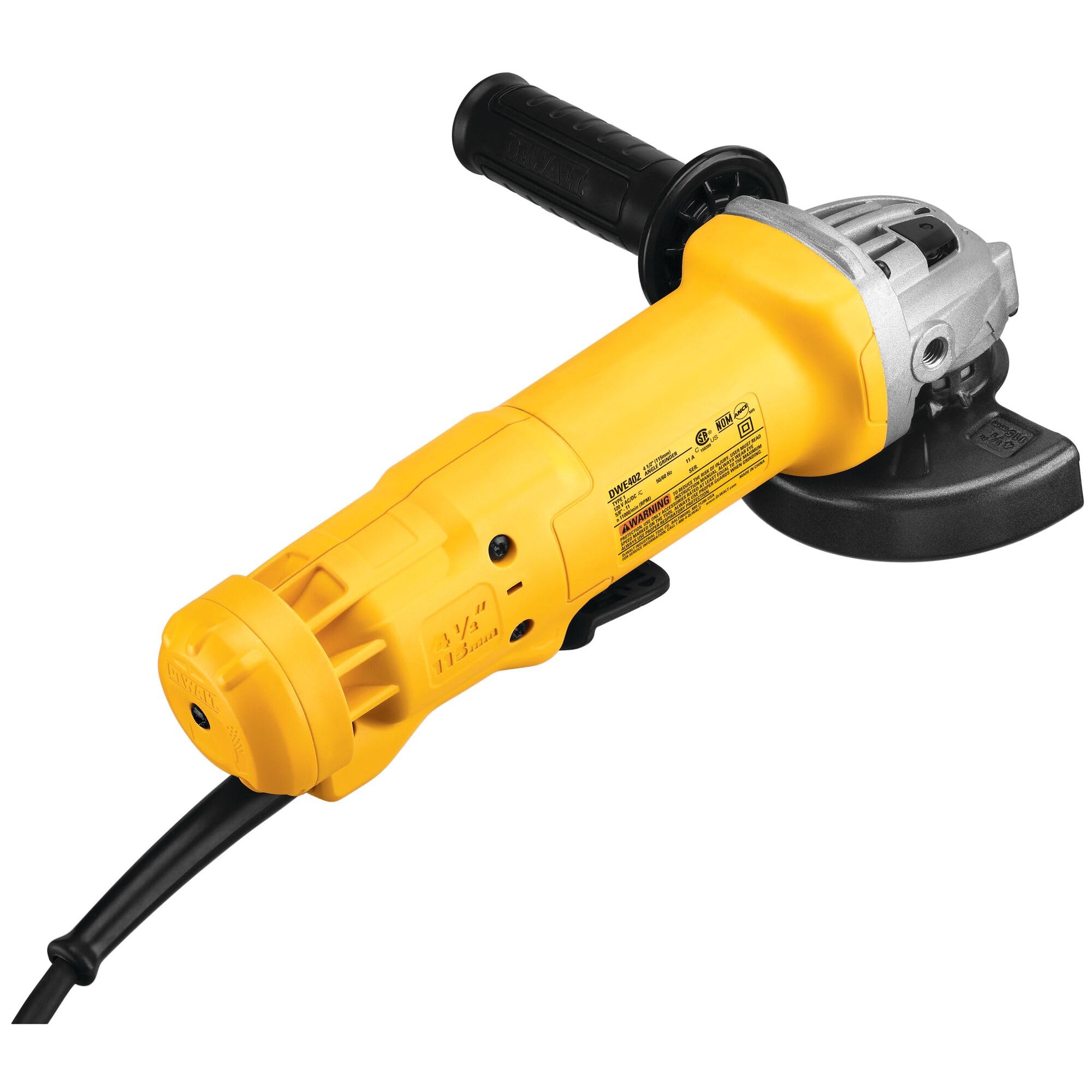 dewalt-dwe402-4-1-2-inch-11-amp-angle-grinder-with-paddle-switch image 3