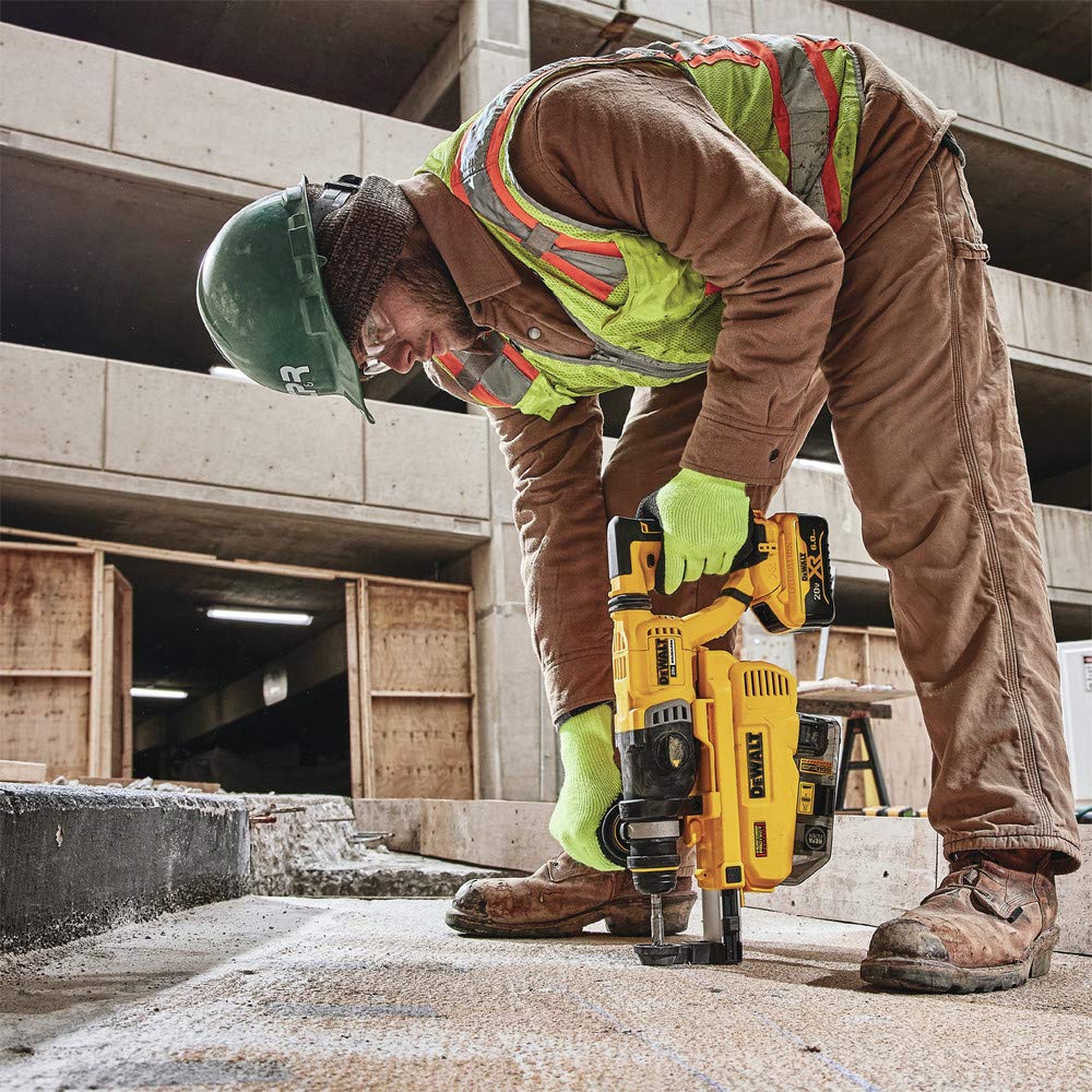 dewalt-dch263r2dh-1-1-8-d-handle-rotary-hammer-with-dust-extractor-kit image 4