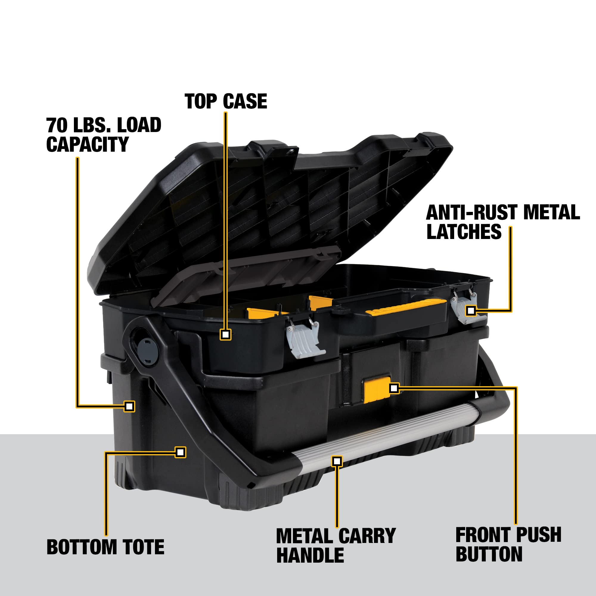dewalt-dwst24070-24-inch-tool-tote-with-removable-power-tool-case image 2