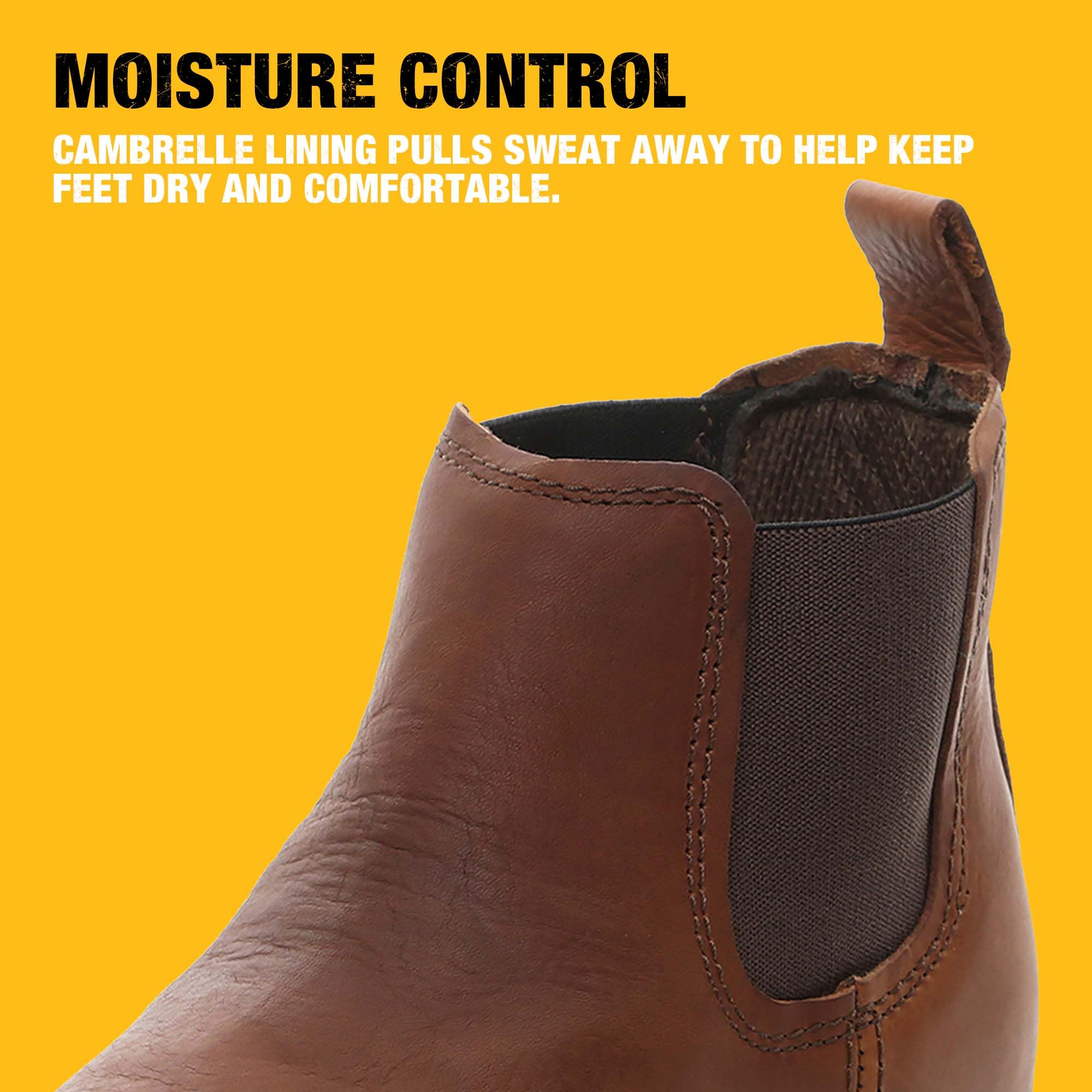 dewalt-flex-albany-6-men-s-leather-chelsea-work-boot-soft-toe-water-resistant image 3