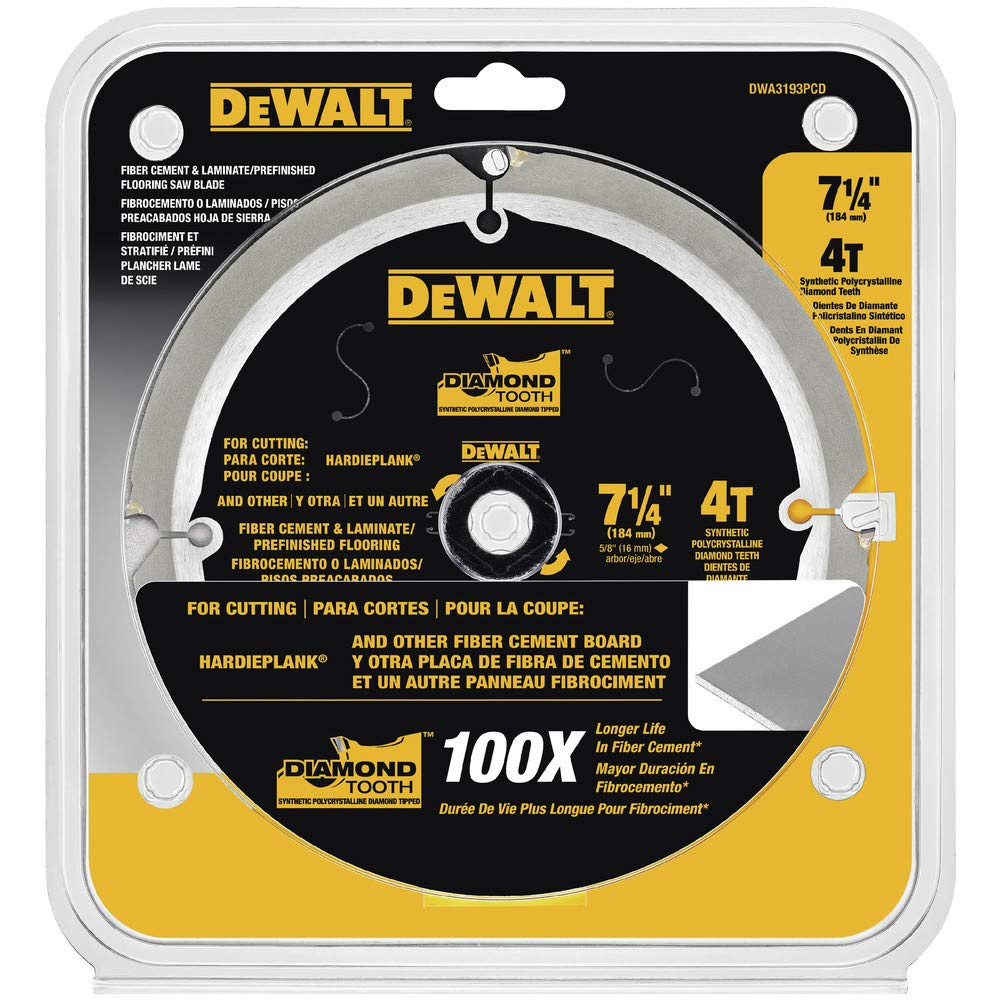 dewalt-dwa3193pcd-7-1-4-inch-4-tooth-diamond-saw-blade-for-fiber-cement-and-lami image 2