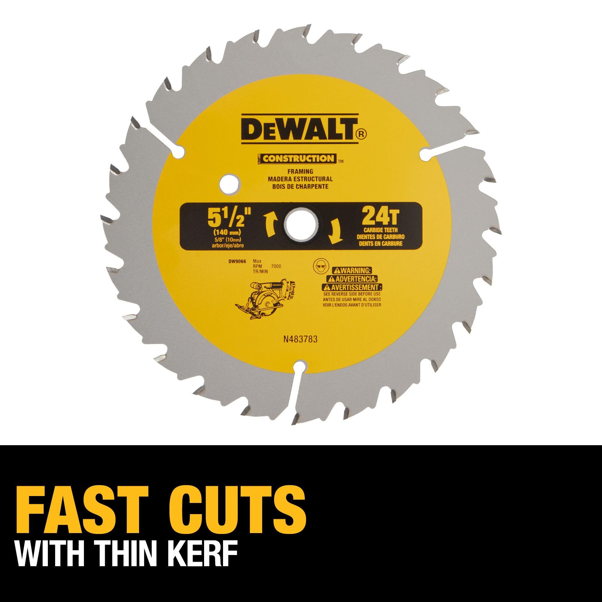 dewalt-dw9066-5-1-2-inch-24-tooth-carbide-circular-saw-blade-with-anti-stick-rim image 3