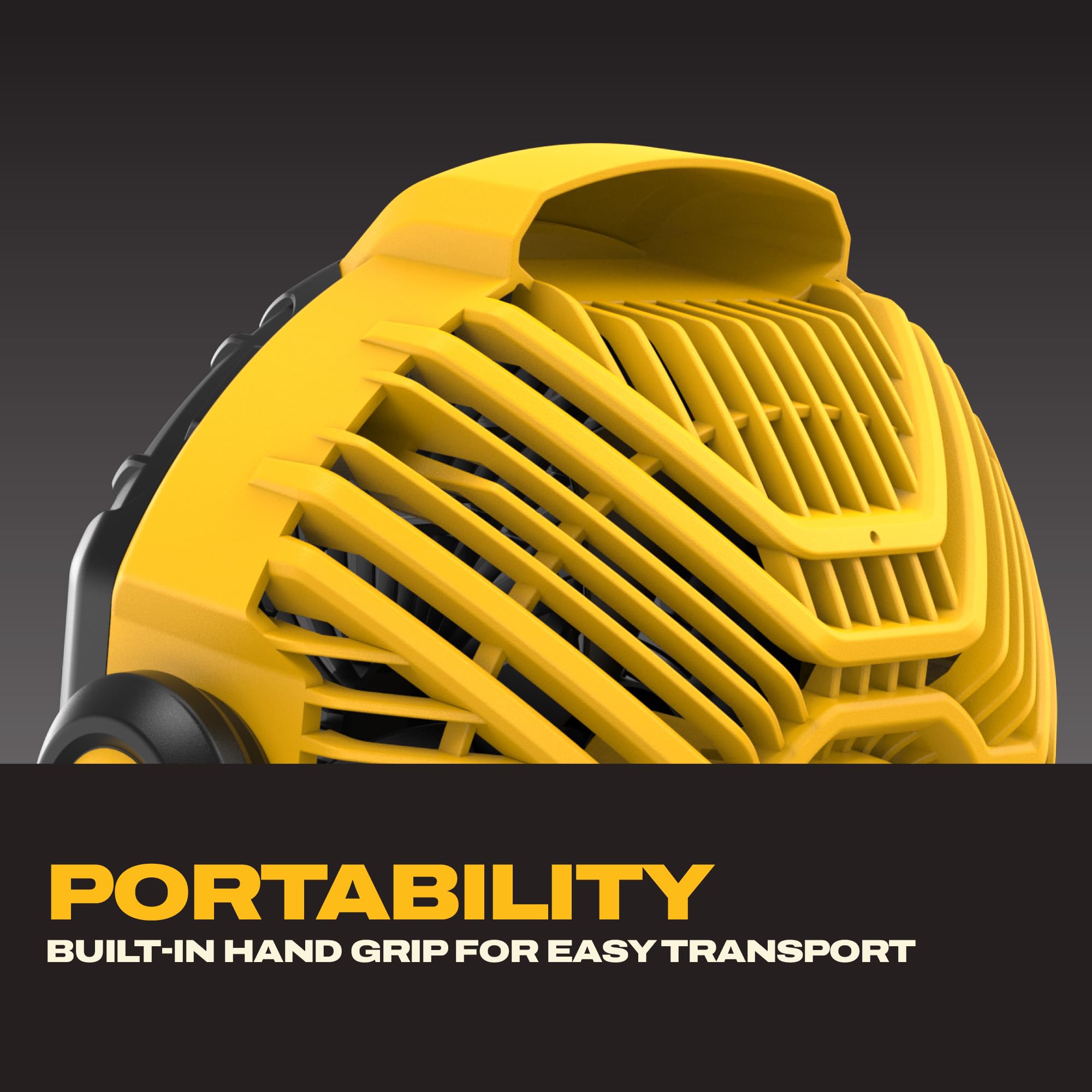 dewalt-20v-max-cordless-jobsite-fan-dce512b-variable-speed-650-cfm-tool-only image 4