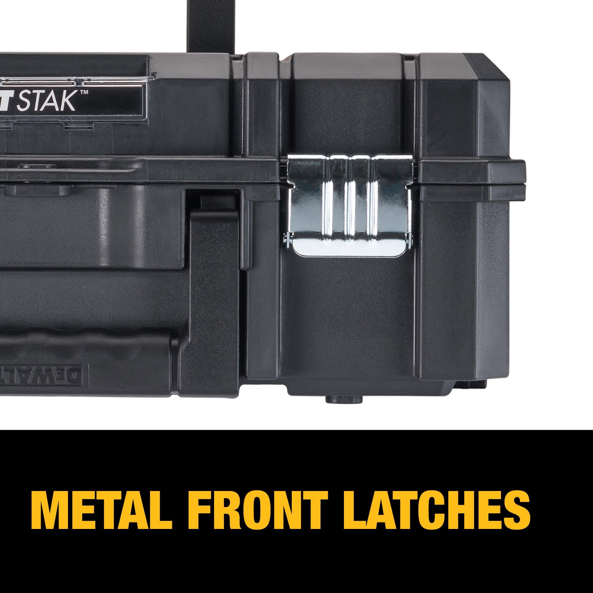 dewalt-tstak-ii-tool-box-13-inch-flat-top-stackable-heavy-duty-dwst17807 image 7