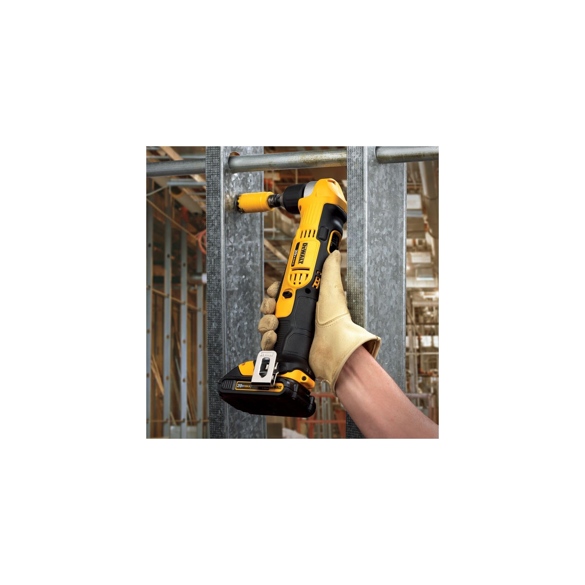 dewalt-dcd740b-20v-max-right-angle-drill-tool-only-3-8-in-ratcheting-chuck image 2
