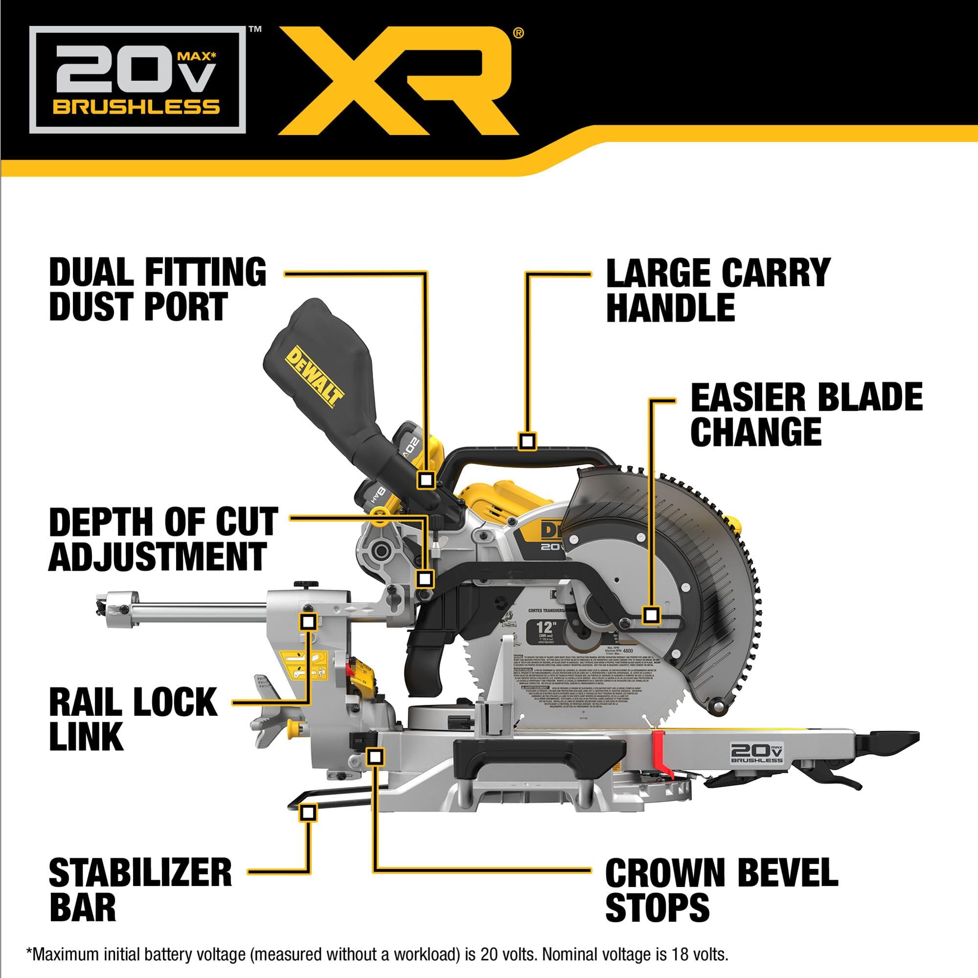 dewalt-dcs785ww1-20v-max-xr-12-in-double-bevel-sliding-miter-saw-kit image 5