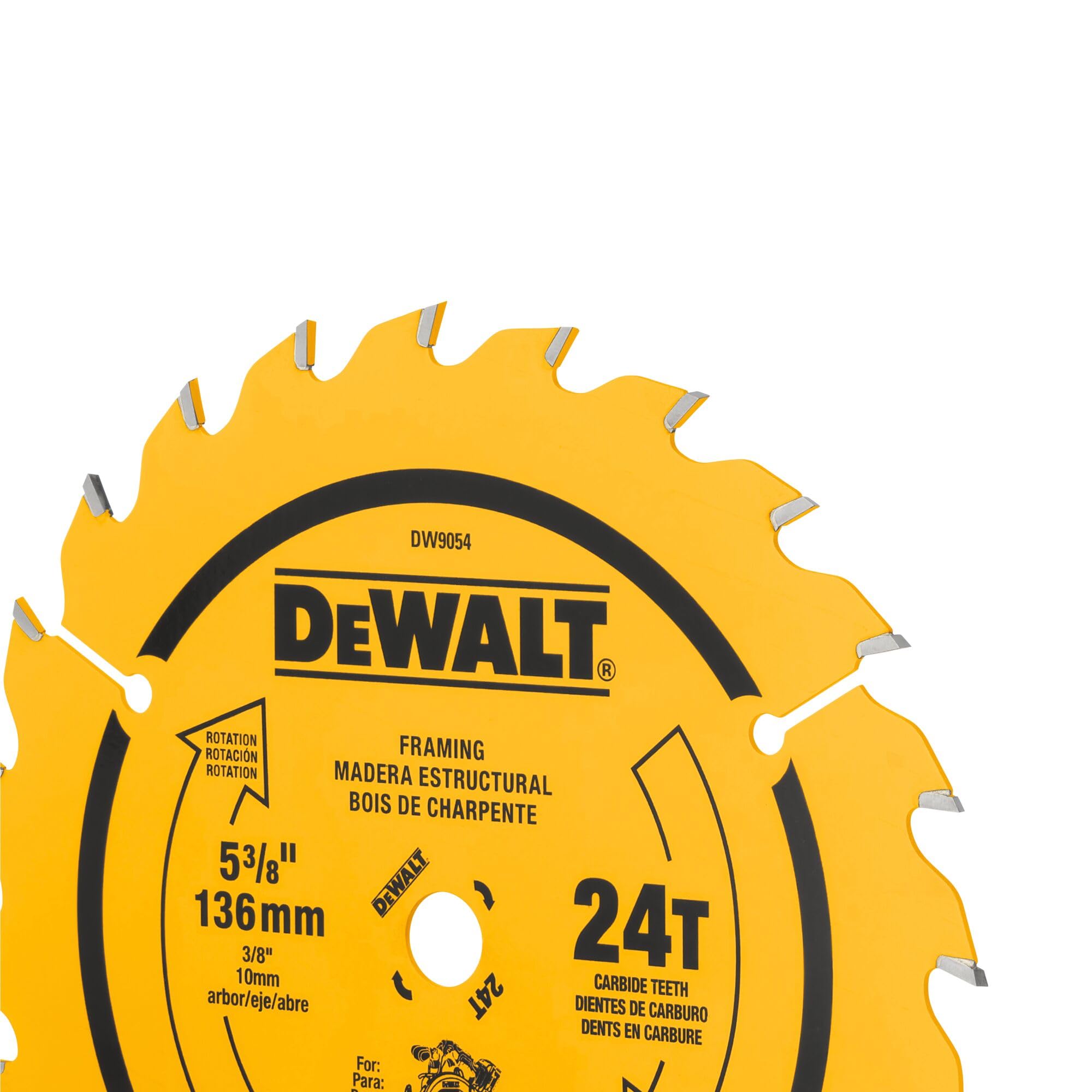 dewalt-dw9054-5-3-8-inch-24-tooth-carbide-circular-saw-blade image 2
