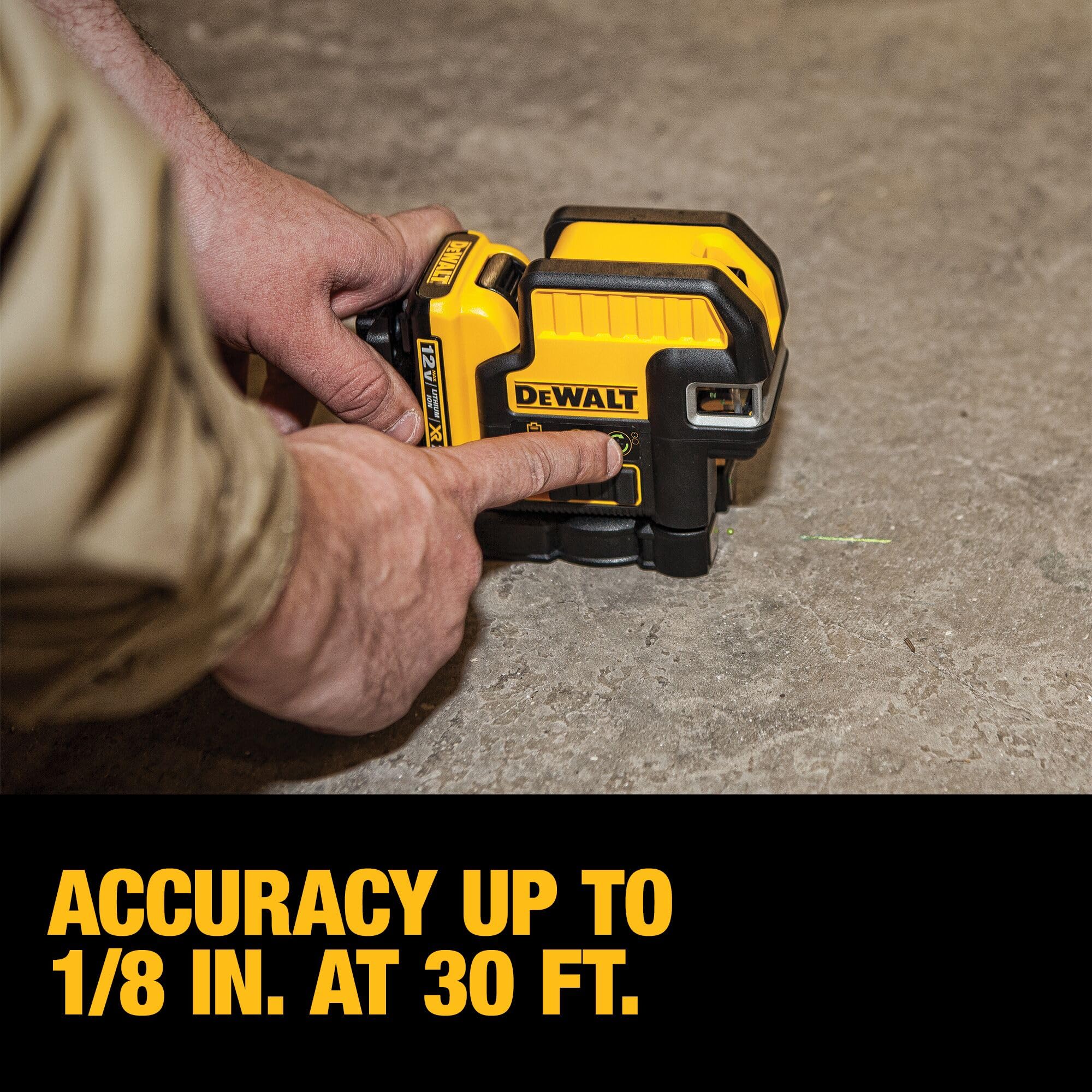 dewalt-dw0822lr-12v-max-red-2-spot-cross-line-laser-level image 3