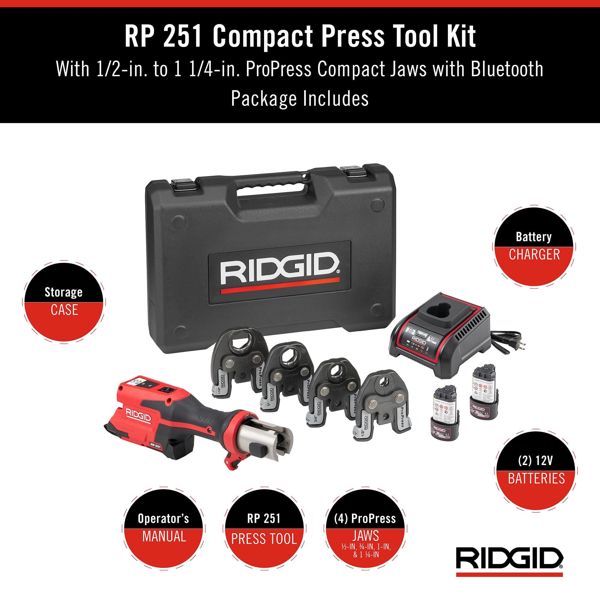 ridgid-78148-rp-251-compact-press-tool-kit-with-propress-jaws-1-2-1-1-4-in image 2