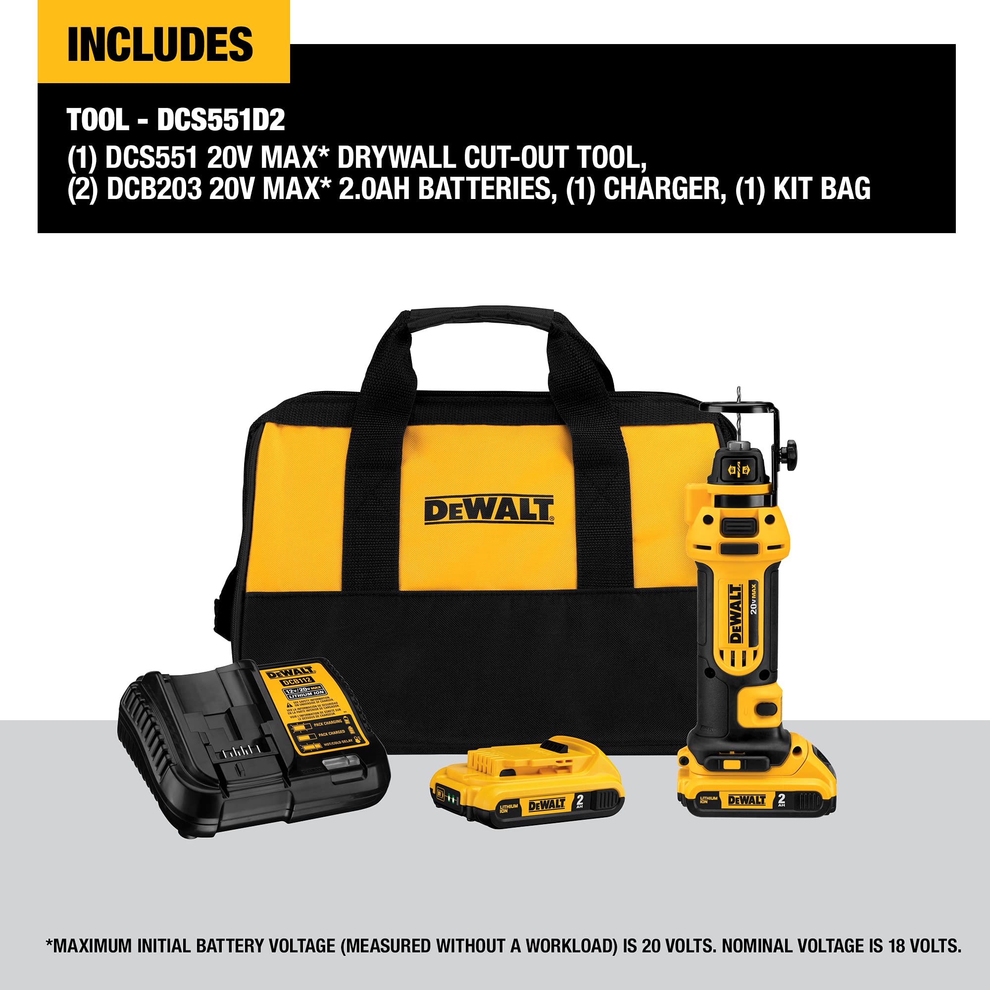 dewalt-20v-max-drywall-cut-out-tool-kit-dcs551d2 image 2