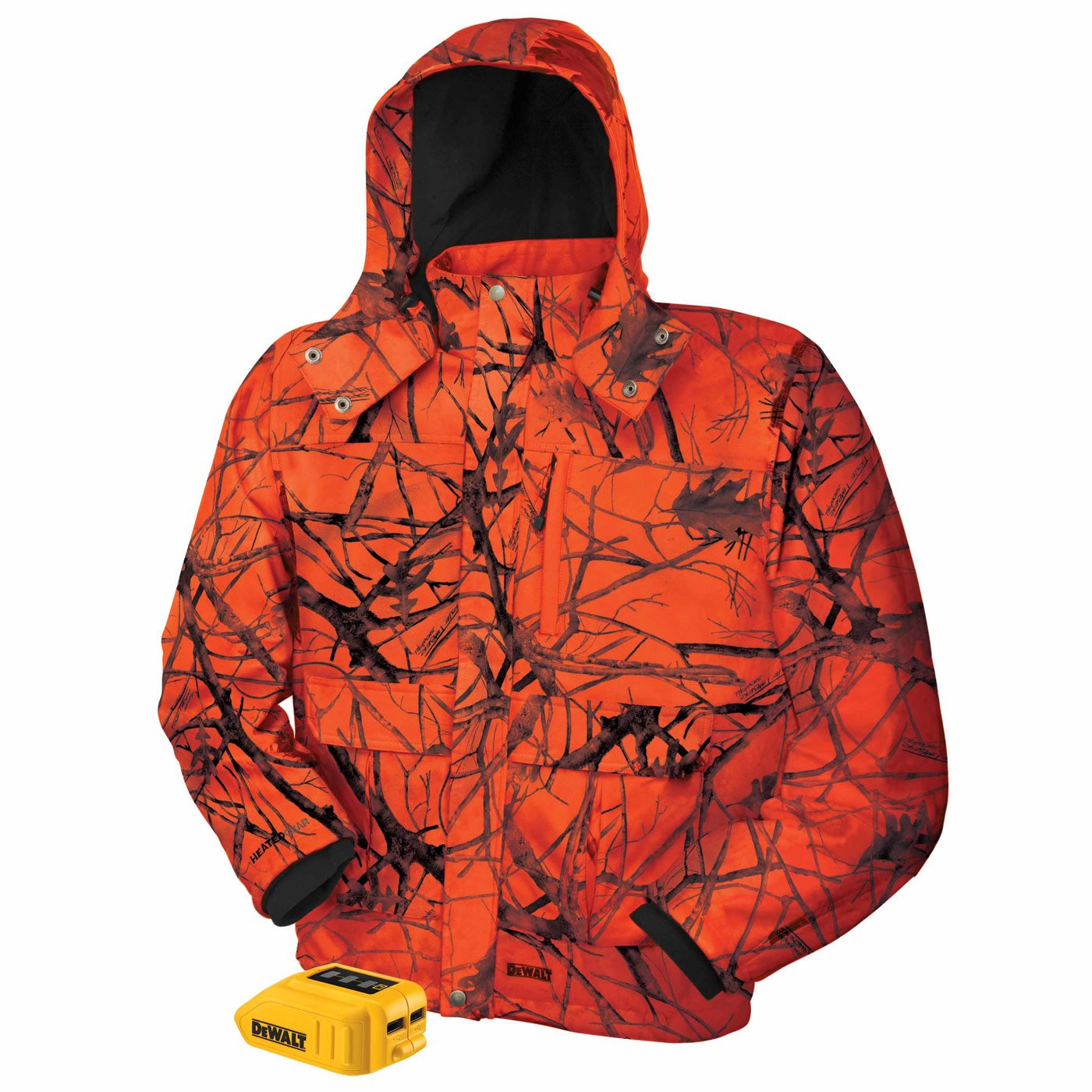 dewalt-dchj063b-3xl-20v-12v-max-blaze-camo-heated-jacket-with-adaptor-3x-large image 1